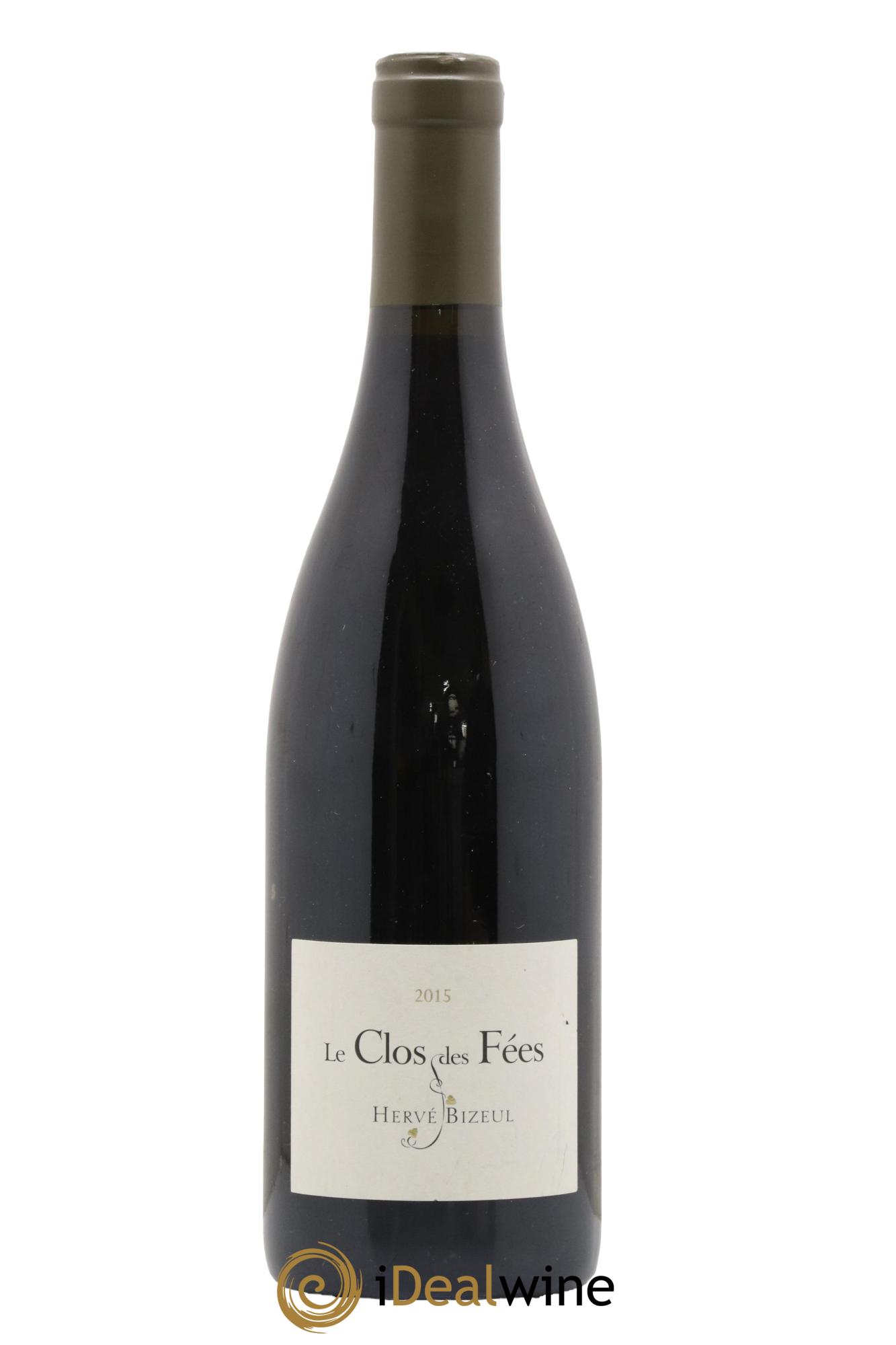 Côtes du Roussillon Villages Clos des Fées Hervé Bizeul 2015 - Posten von 1 Flasche - 0