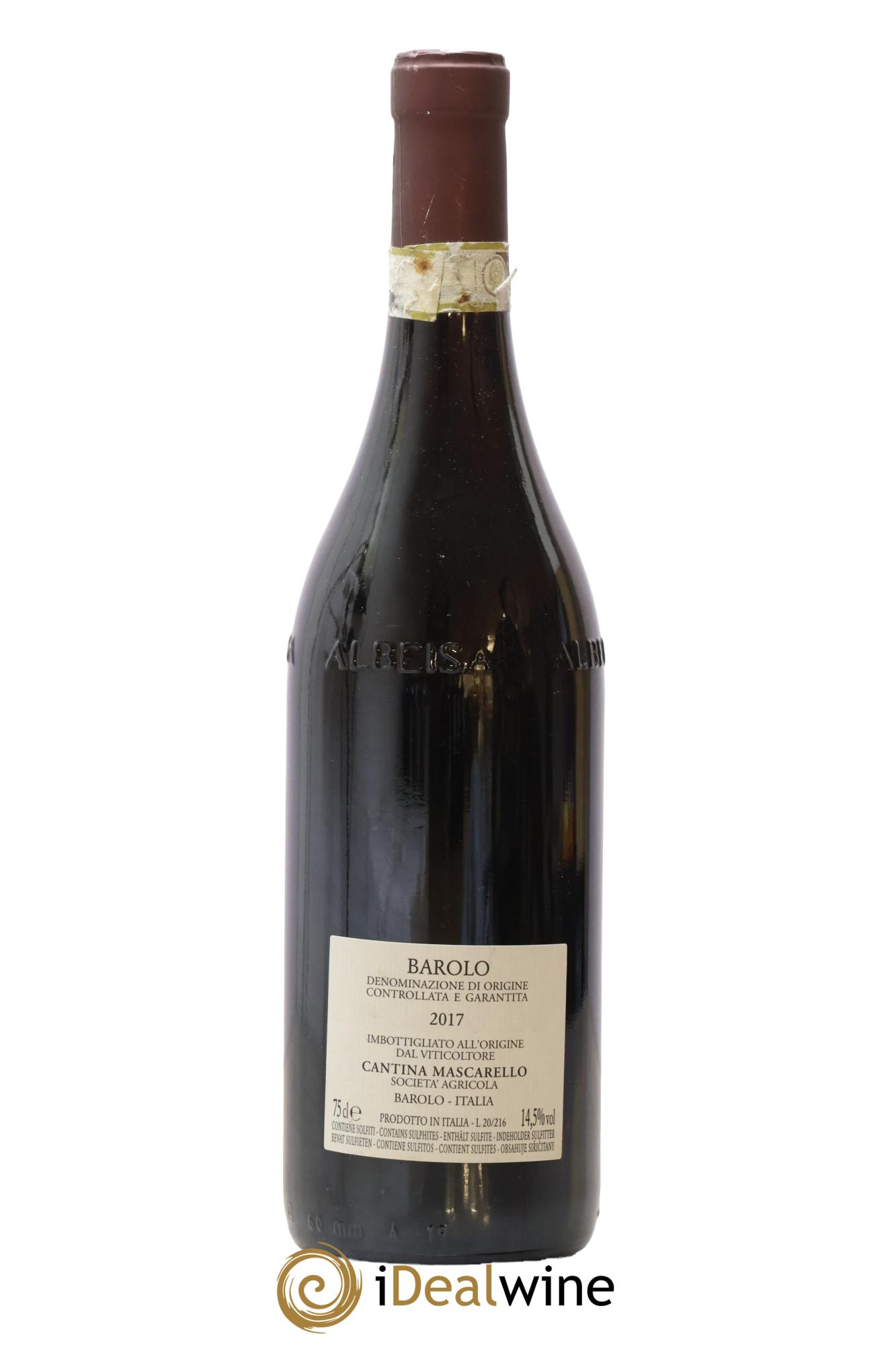 Barolo DOCG Bartolo Mascarello 2017 - Lot of 1 bottle - 1