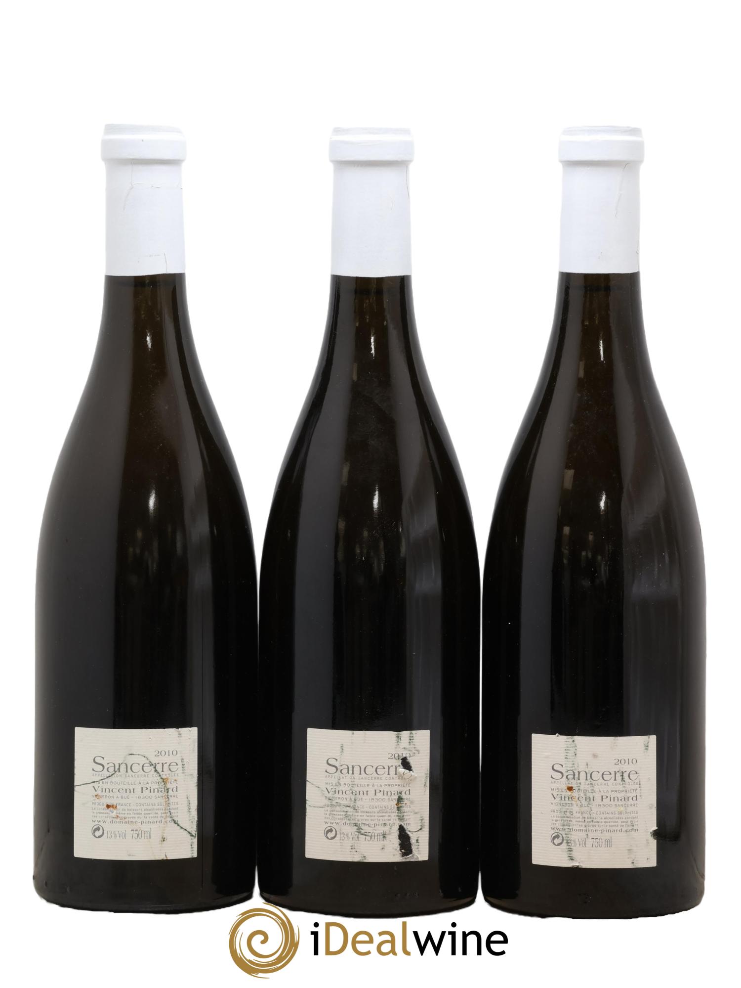 Sancerre Chêne Marchand Vincent Pinard 2010 - Posten von 3 Flaschen - 1