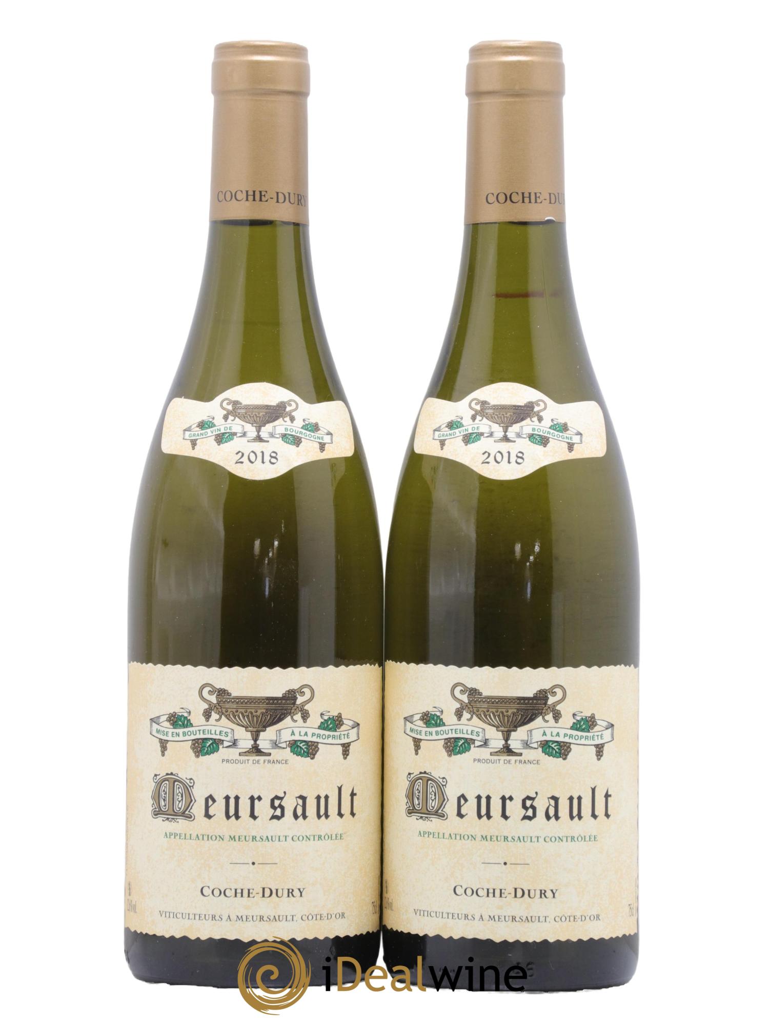 Meursault Coche Dury (Domaine) 2018 - Lot de 2 bouteilles - 0