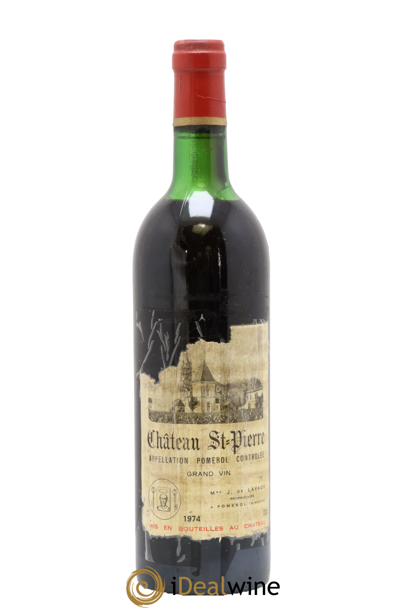 Château Saint-Pierre 1974 - Lot de 1 bouteille - 0