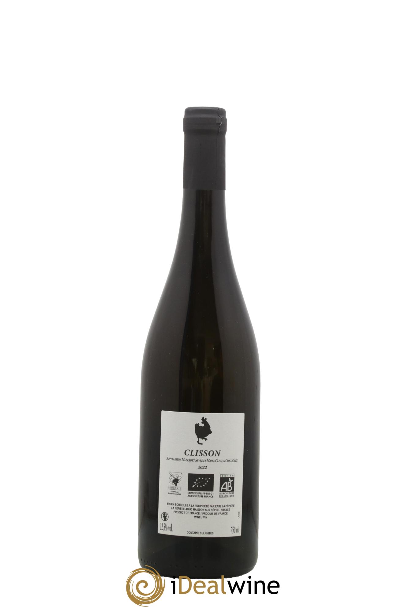 Muscadet-Sèvre-et-Maine Clisson Domaine Pepiere 2022 - Lot of 1 bottle - 1