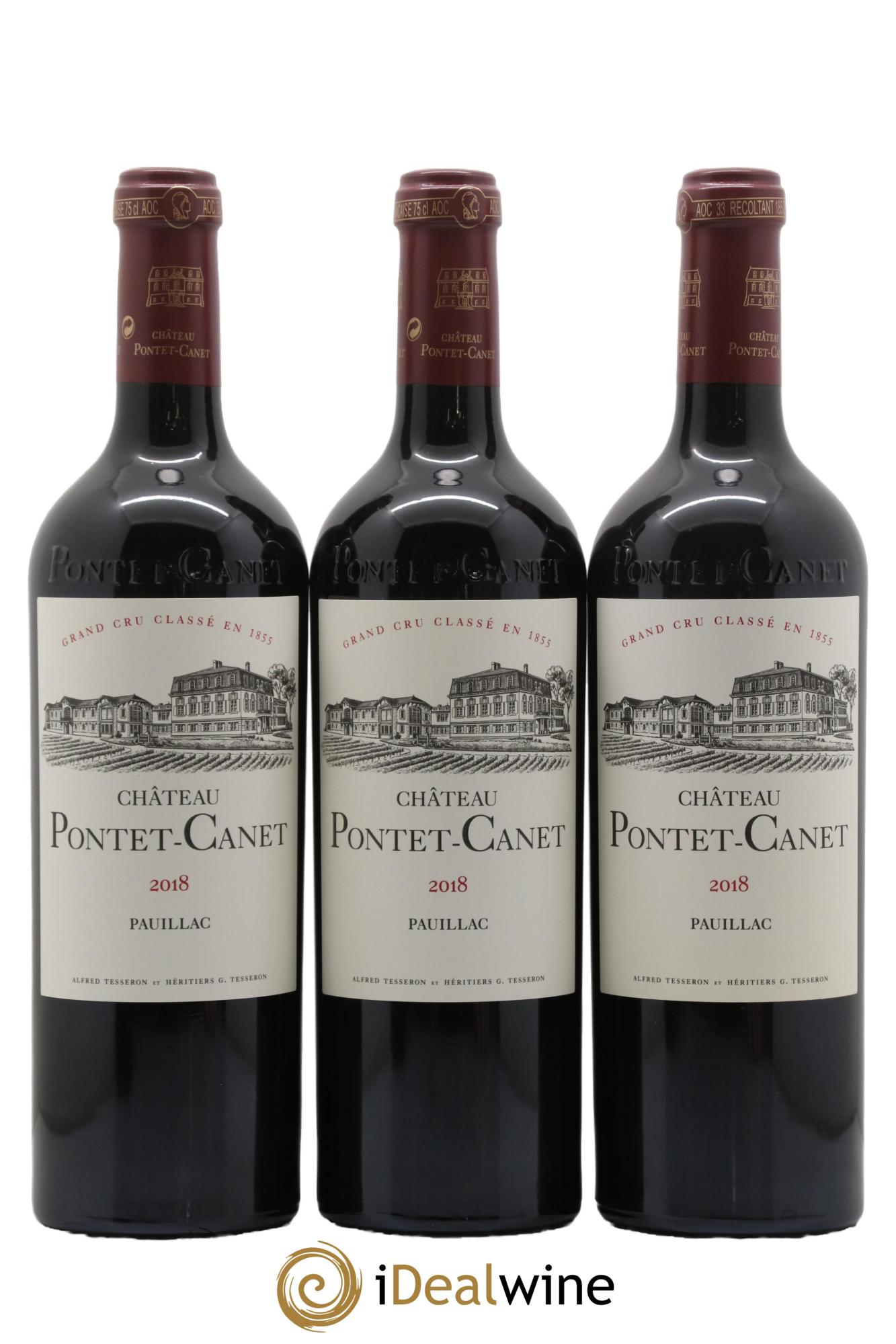 Château Pontet Canet 5ème Grand Cru Classé 2018 - Lotto di 6 bottiglie - 2