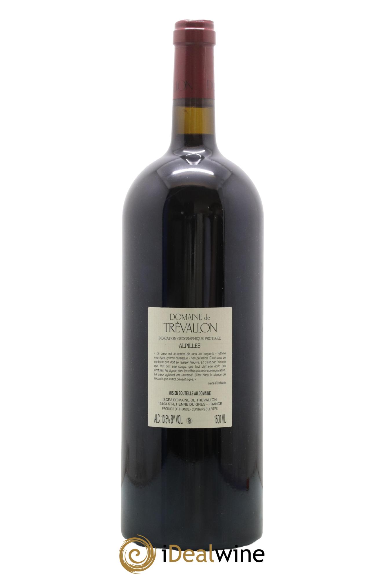 Alpilles Trévallon (Domaine de) Eloi Dürrbach 2020 - Lot de 1 magnum - 1