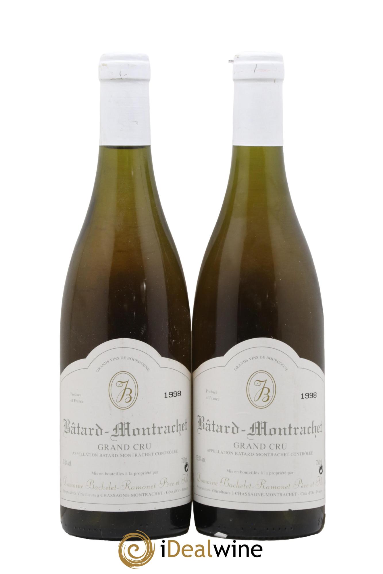 Bâtard-Montrachet Grand Cru Bachelet-Ramonet (Domaine) 1998 - Lot de 2 bouteilles - 0