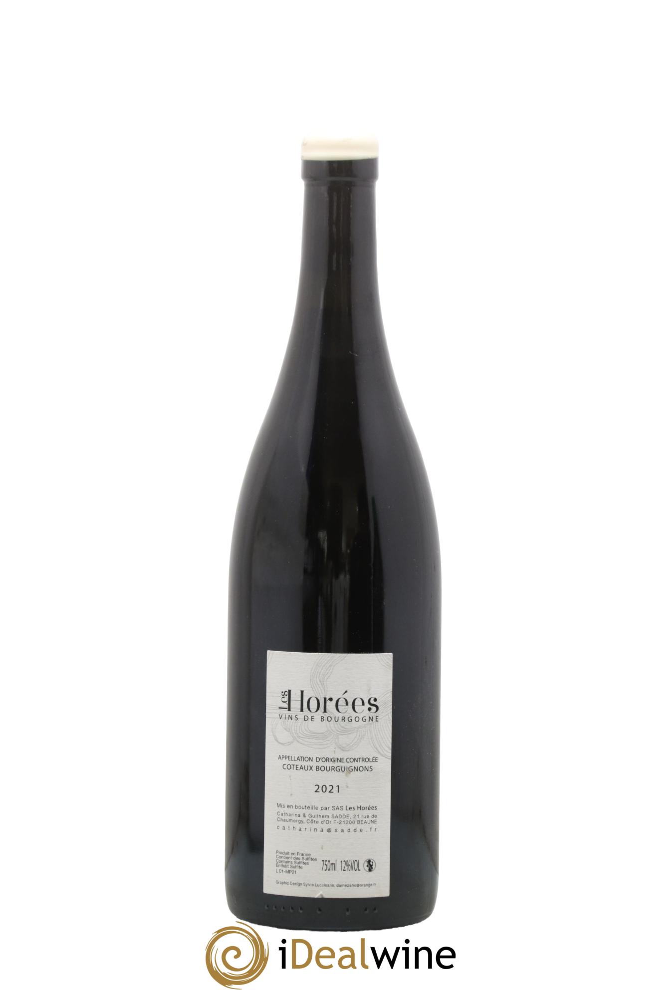 Côteaux Bourguignons Mon Poulain Les Horées 2021 - Lot of 1 bottle - 1