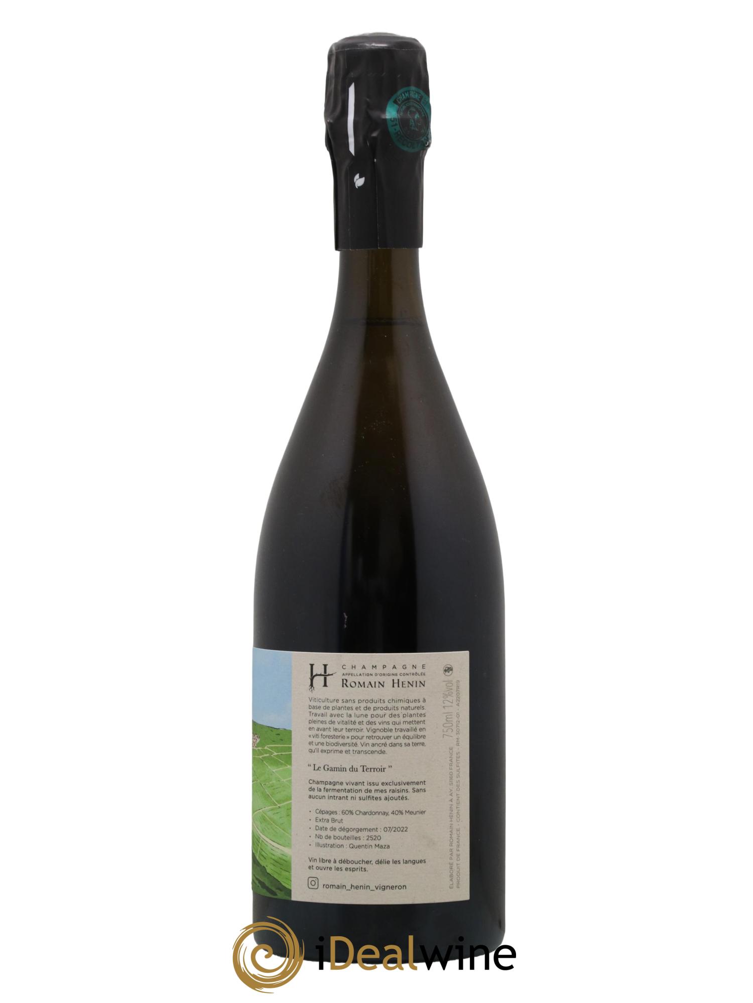 Gamin du Terroir Romain Henin - Lot de 1 bouteille - 1
