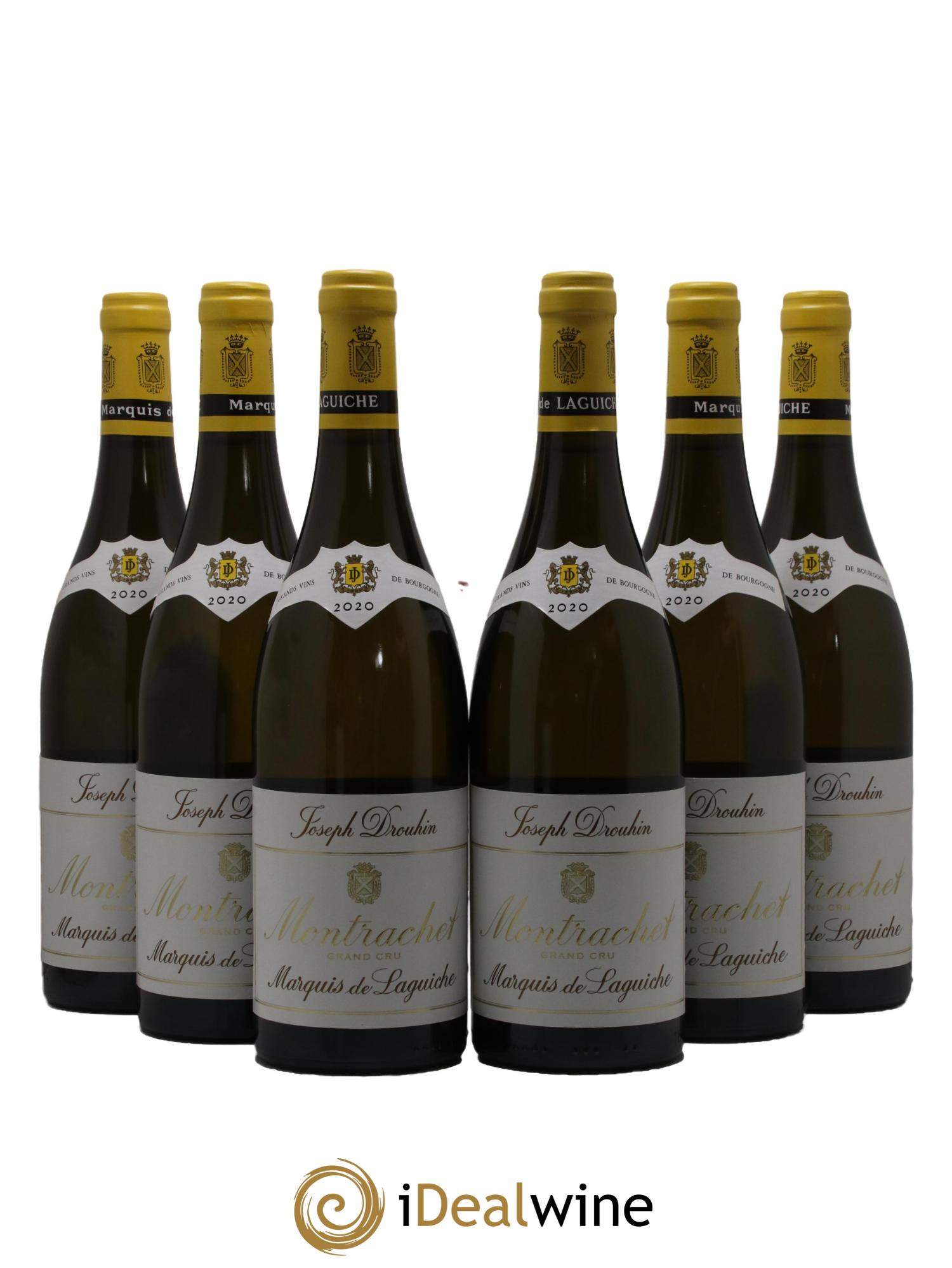 Montrachet Grand Cru Marquis de Laguiche Joseph Drouhin 2020 - Lot de 6 bouteilles - 0