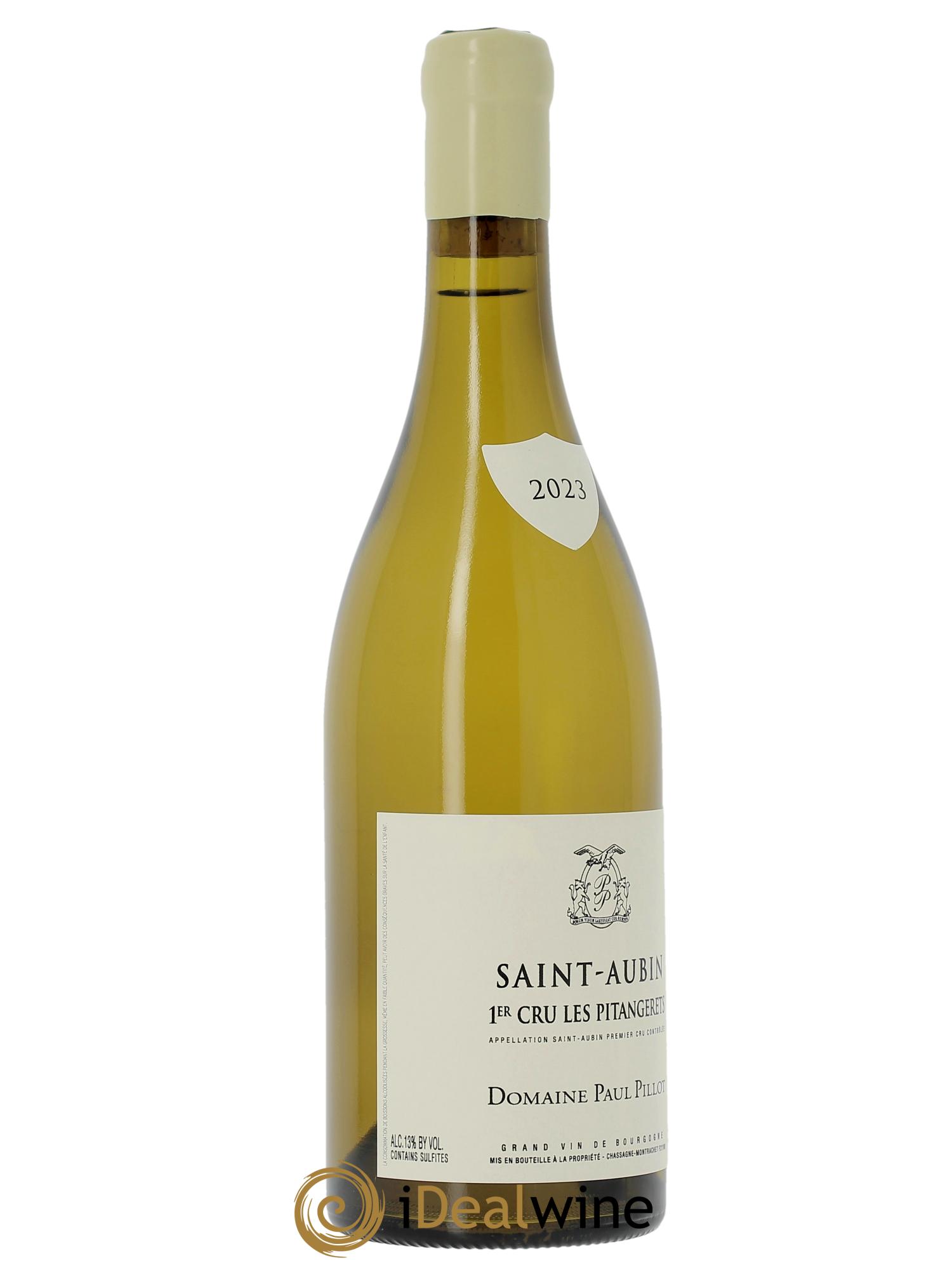 Saint-Aubin 1er Cru Les Pitangerets Paul Pillot (Domaine)  2023 - Lot de 1 bouteille - 2