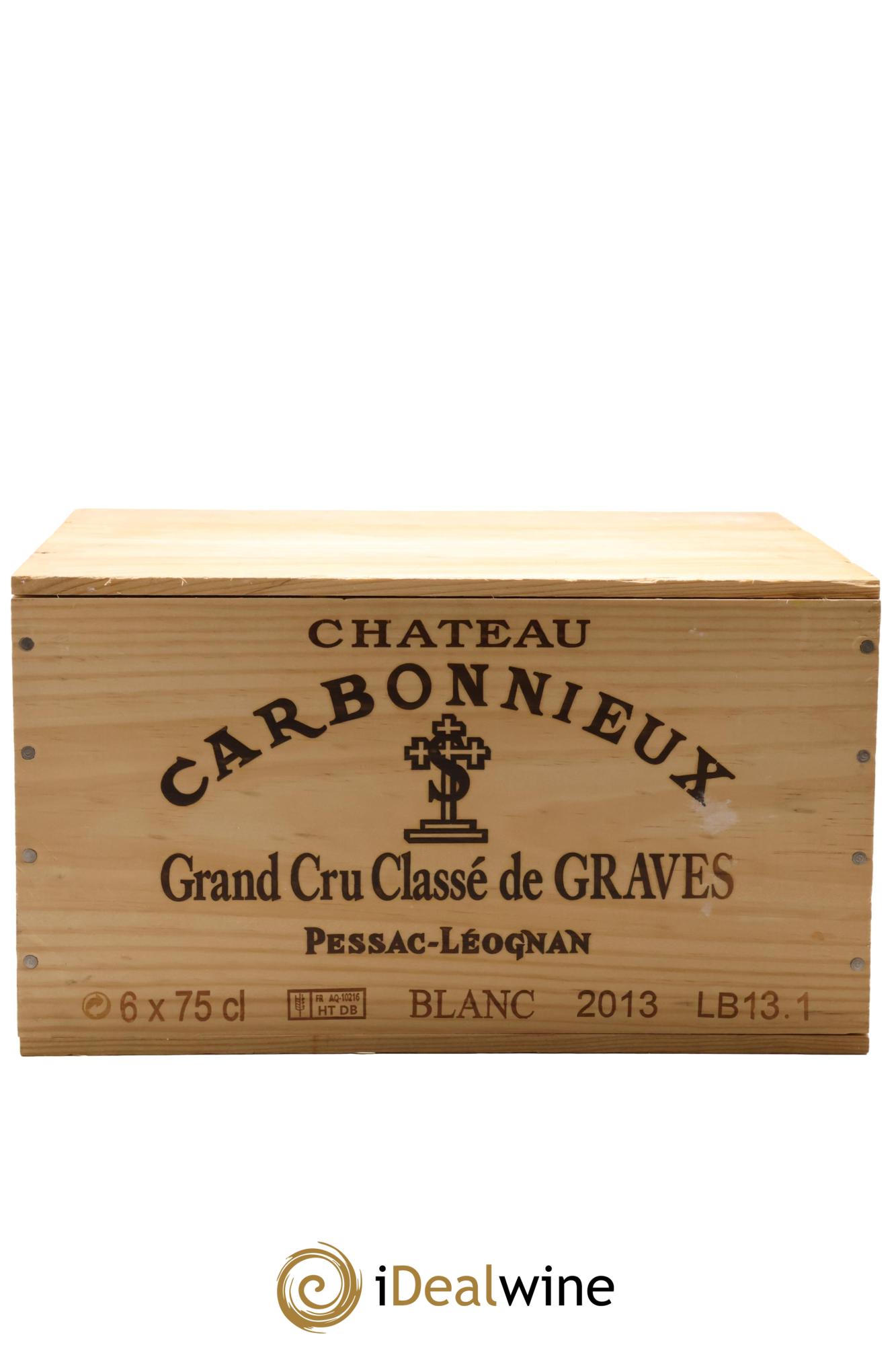 Château Carbonnieux Cru Classé de Graves 2013 - Lotto di 6 bottiglie - 1