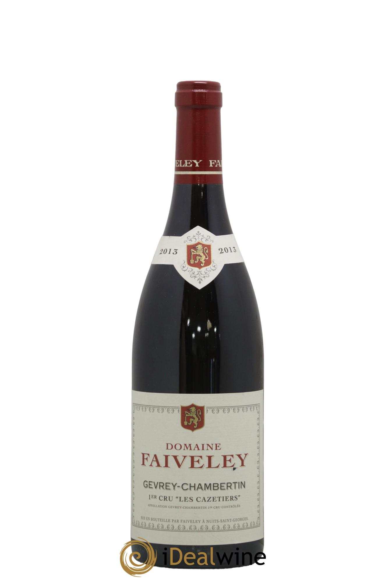 Gevrey-Chambertin 1er Cru Les Cazetiers Faiveley 2013 - Lot of 1 bottle - 0