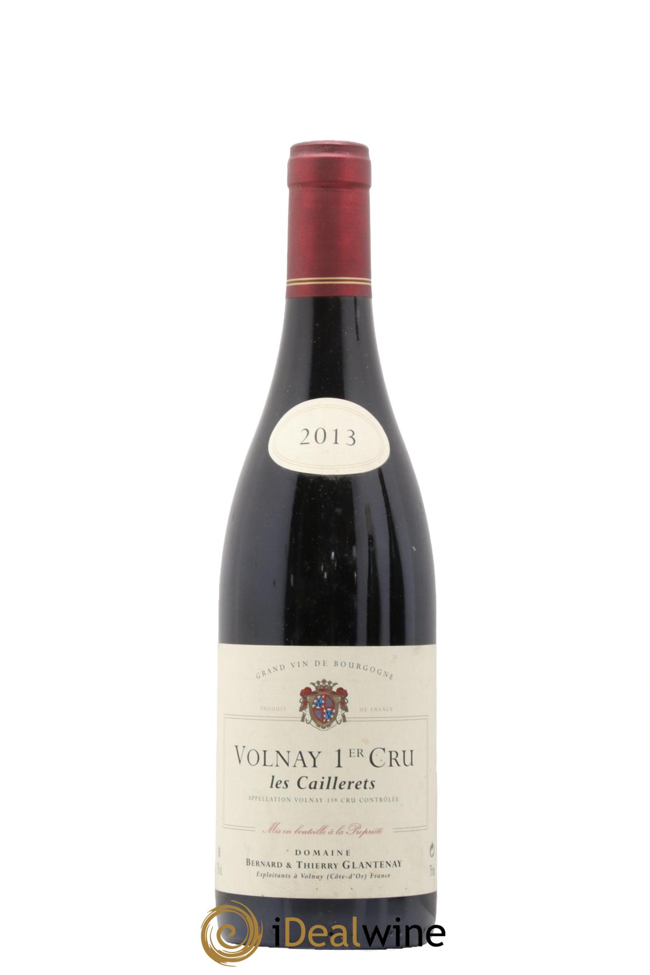 Volnay 1er Cru Les Caillerets Bernard et Thierry Glantenay (Domaine) 2013 - Lot de 1 bouteille - 0