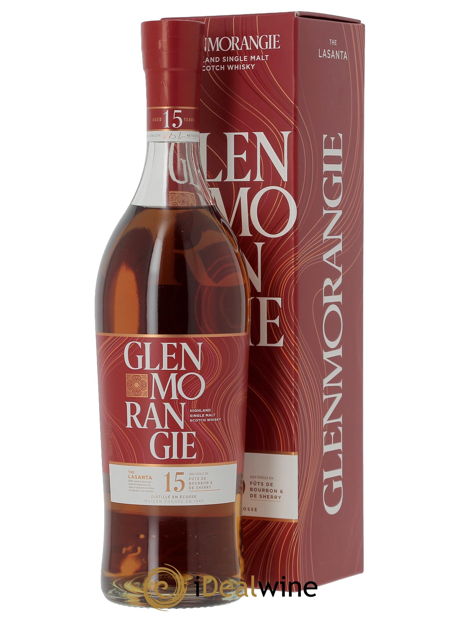 Glenmorangie 15 ans Lasanta - Lot de 1 bouteille - 0