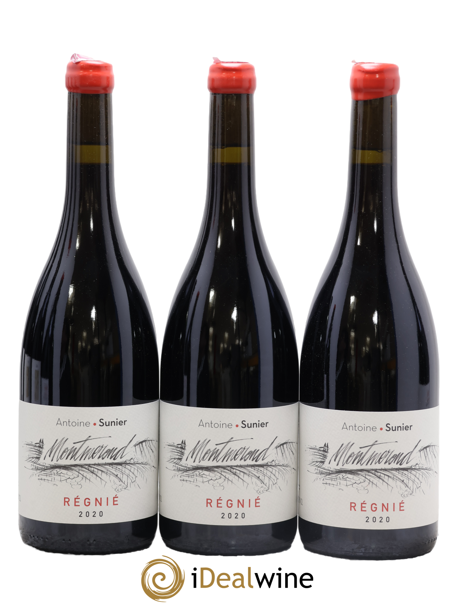 Régnié Cuvée Montmerond Antoine Sunier 2020 - Lot de 3 bouteilles - 0