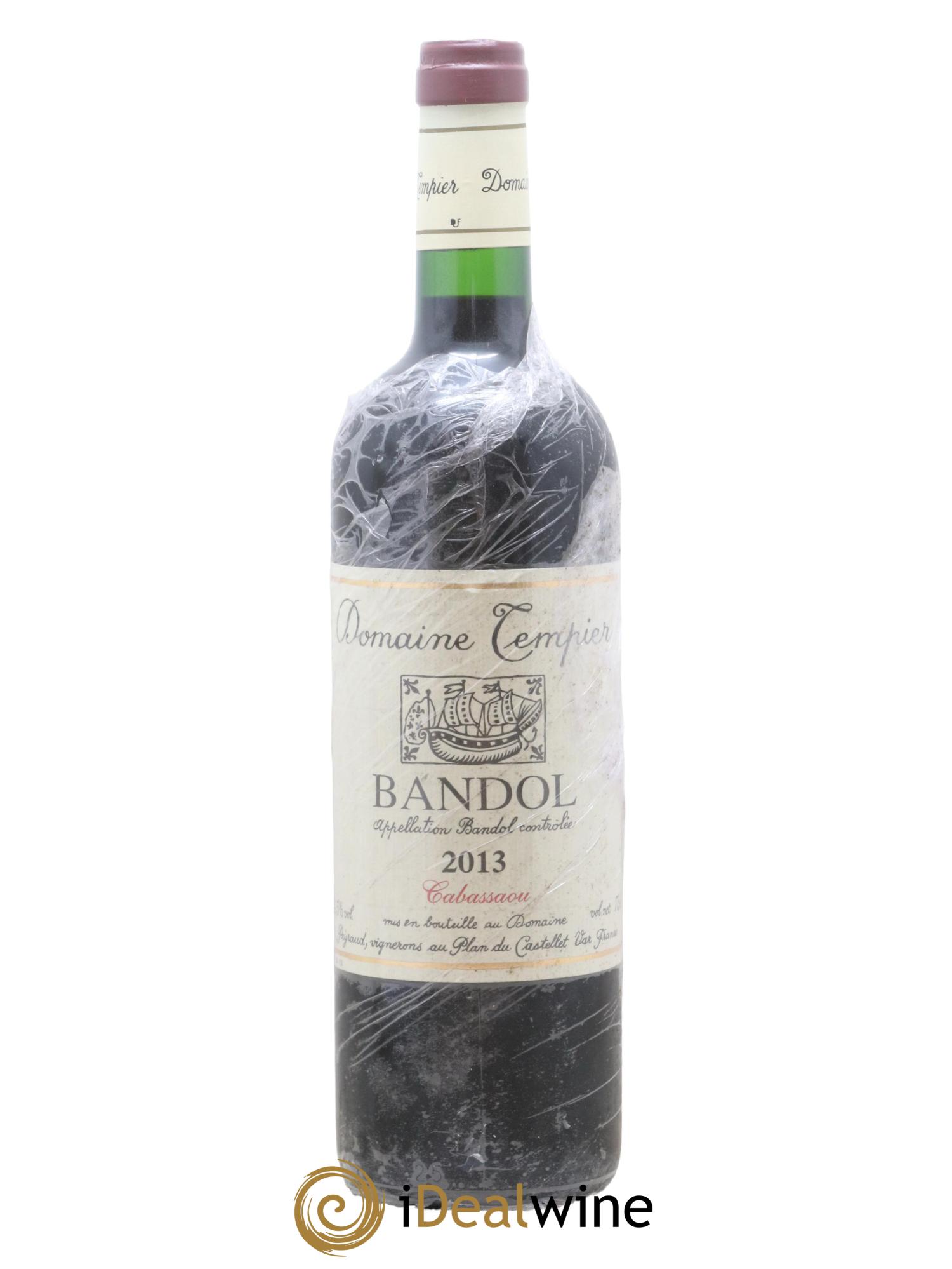 Bandol Domaine Tempier Cuvée Cabassaou Famille Peyraud 2013 - Lot de 1 bouteille - 0