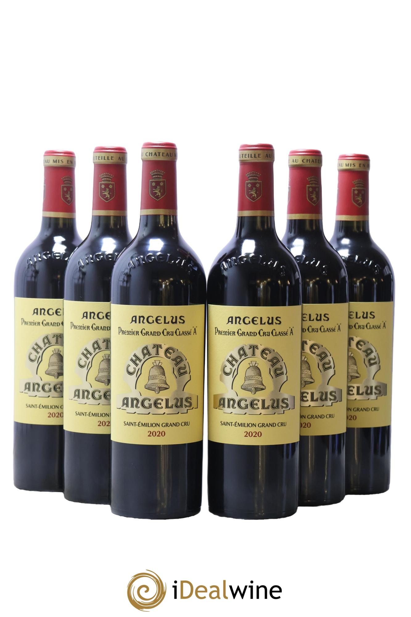 Château Angélus 1er Grand Cru Classé A 2020 - Lot de 6 bouteilles - 0