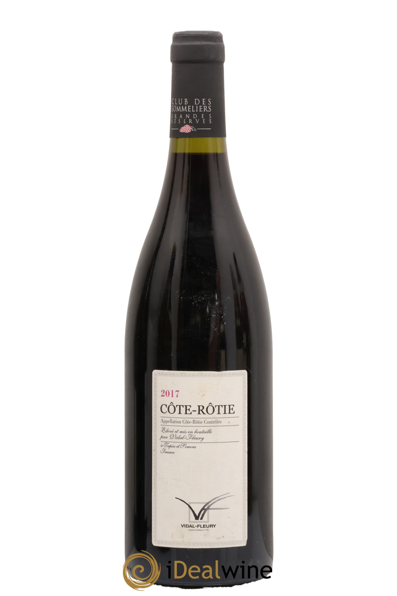 Côte-Rôtie Club des Sommeliers Vidal-Fleury 2017 - Lot of 1 bottle - 0