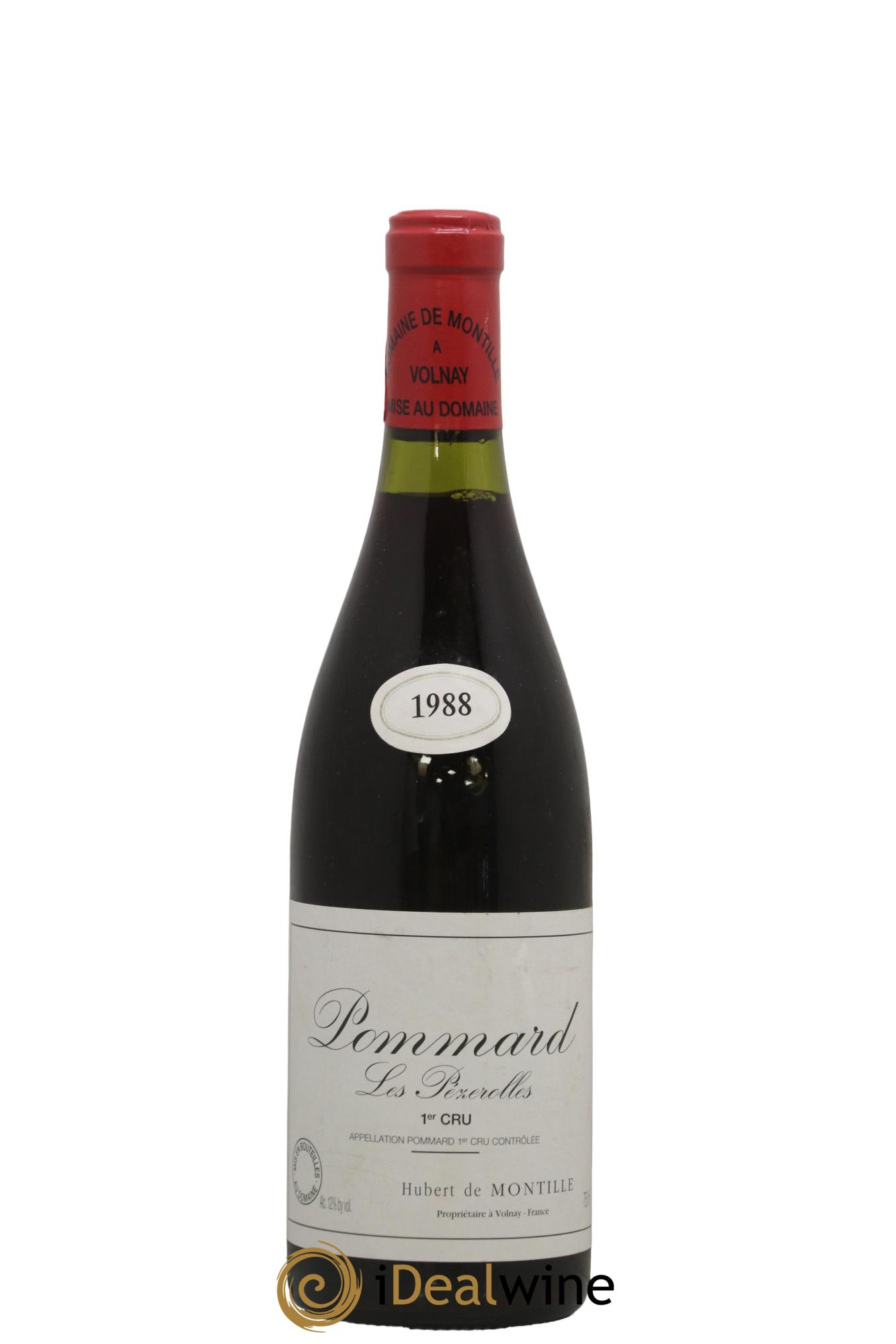 Pommard 1er Cru Les Pézerolles De Montille (Domaine) - Lot de 1 bouteille - 0