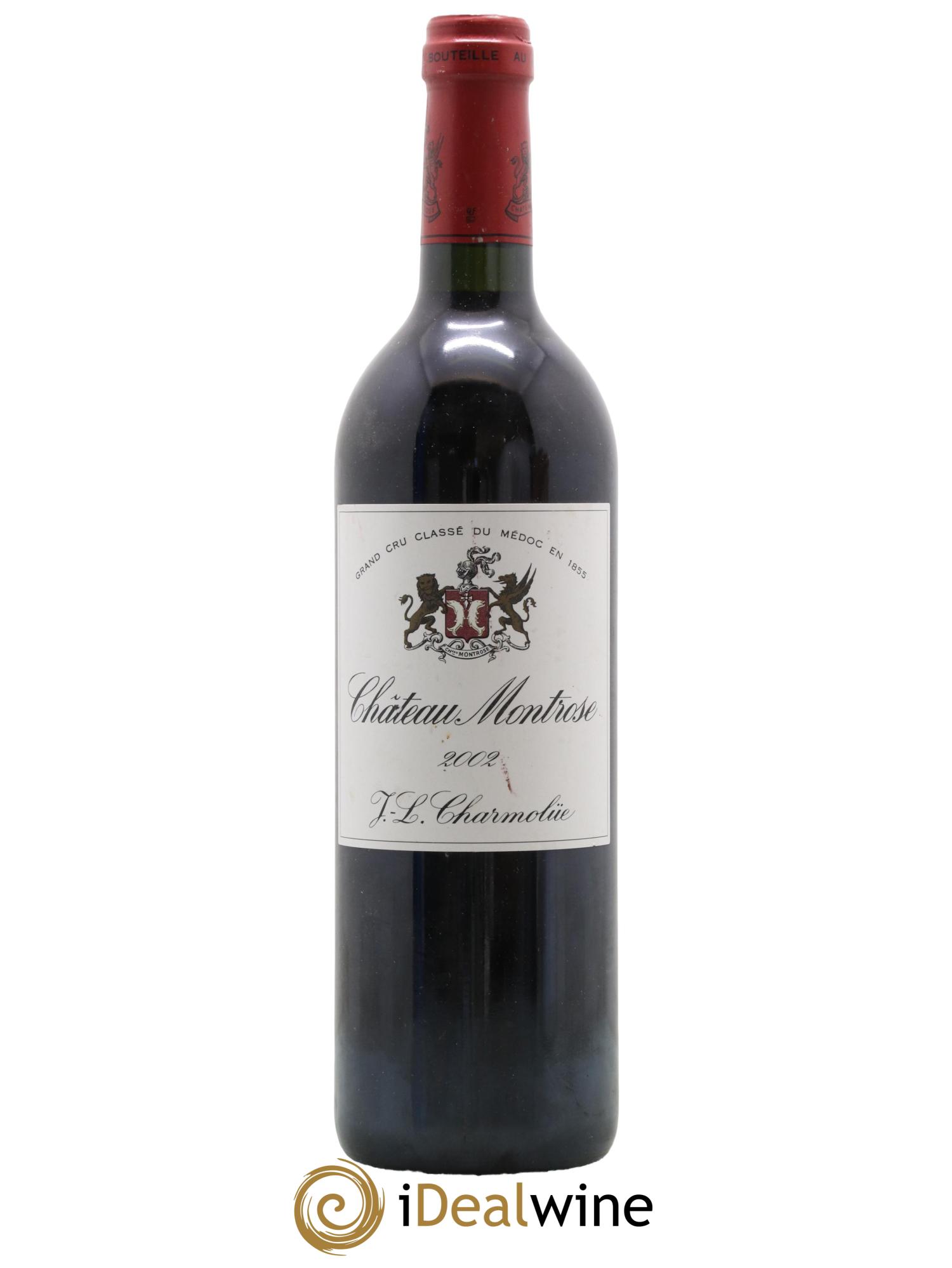 Château Montrose 2ème Grand Cru Classé 2002 - Lot de 1 bouteille - 0