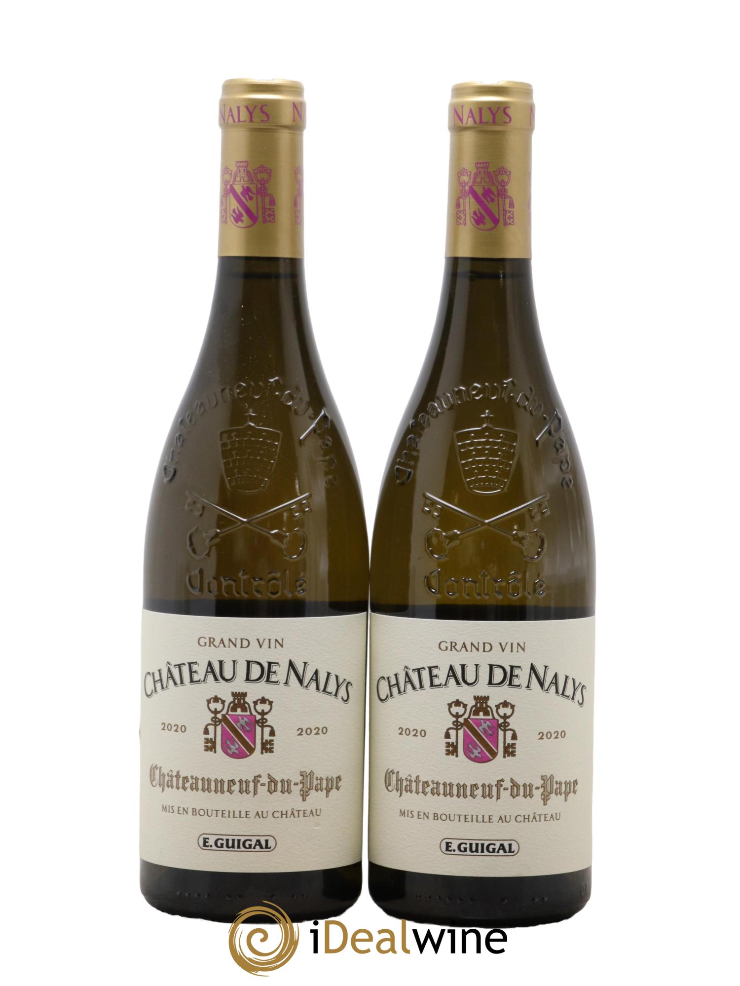 Châteauneuf-du-Pape Château de Nalys 2020 - Lotto di 2 bottiglie - 0