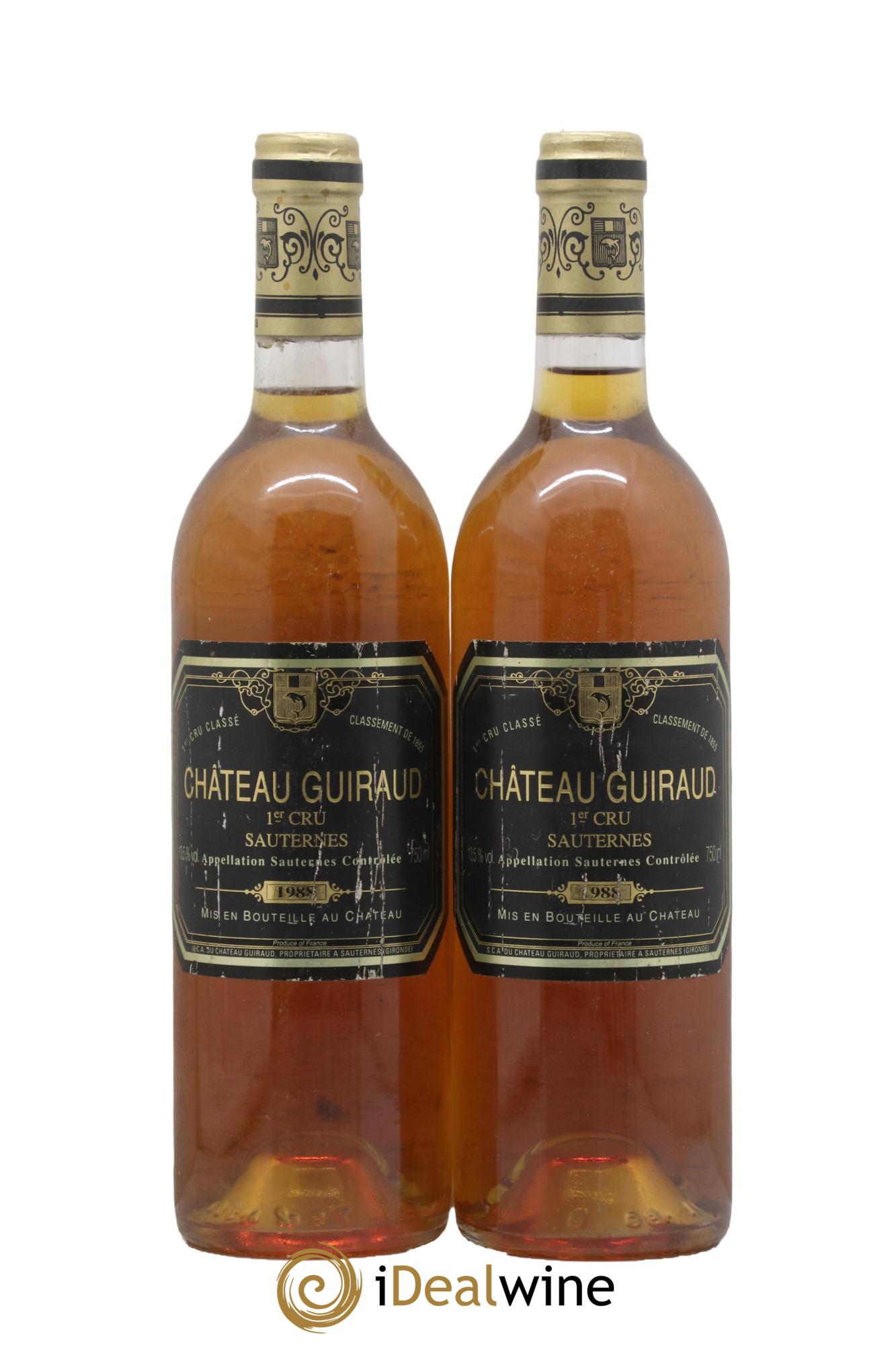Château Guiraud 1er Grand Cru Classé 1988 - Lotto di 2 bottiglie - 0