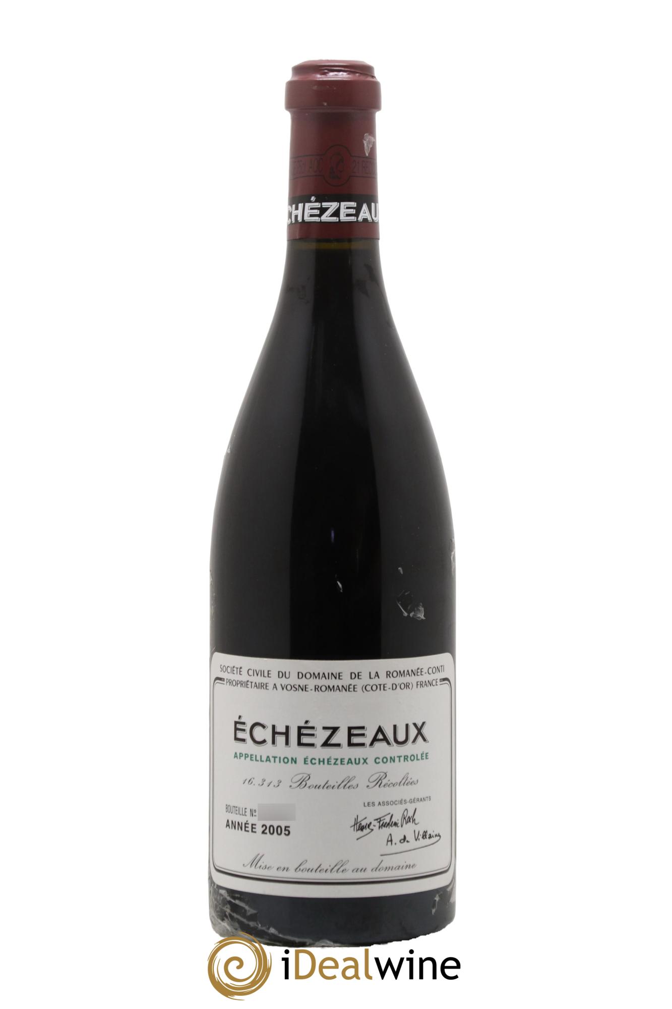 Echezeaux Grand Cru Domaine de la Romanée-Conti 2005 - Lot de 1 bouteille - 0