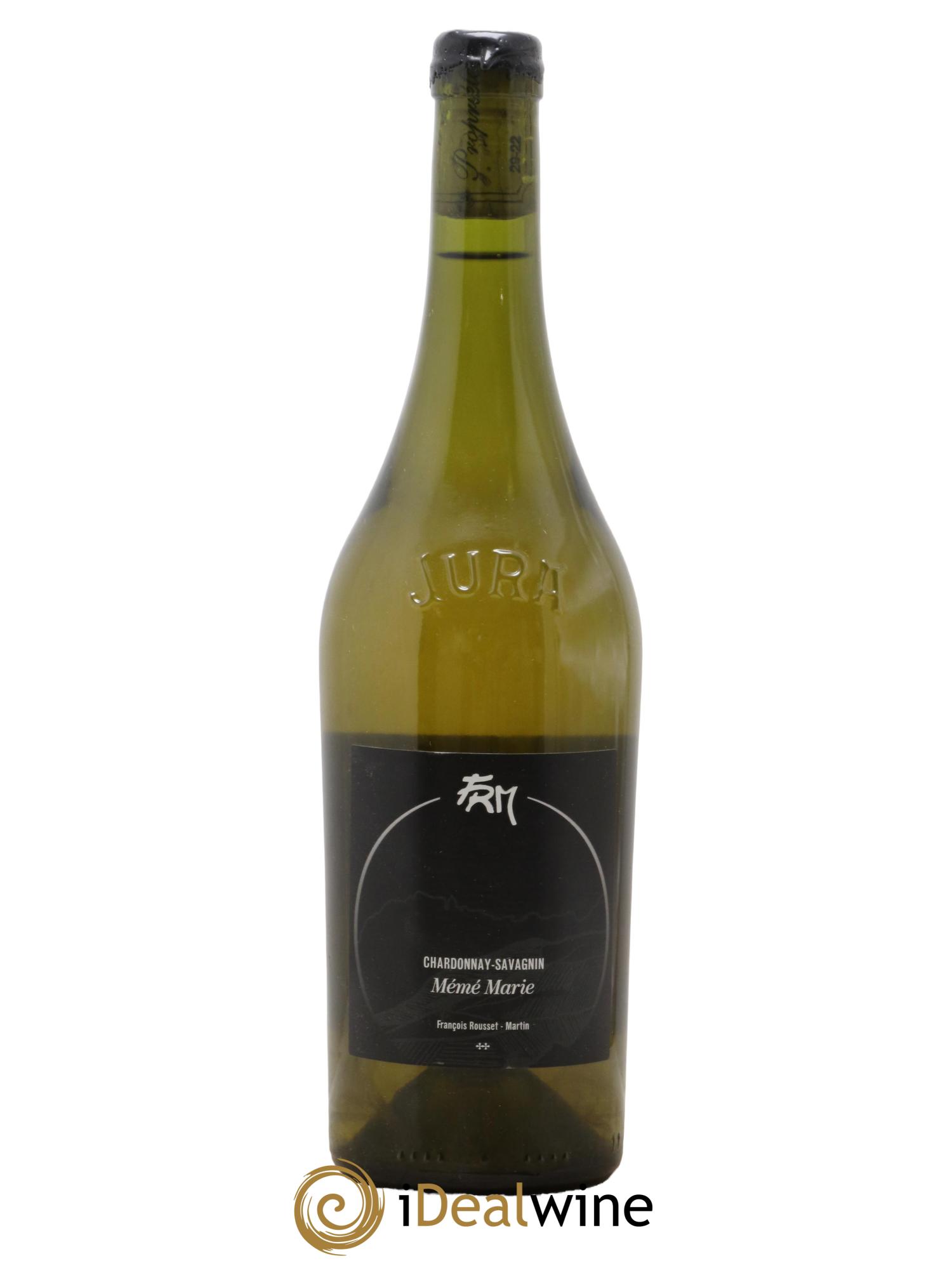 Côtes du Jura Mémé Marie François Rousset Martin 2019 - Lot de 1 bouteille - 0