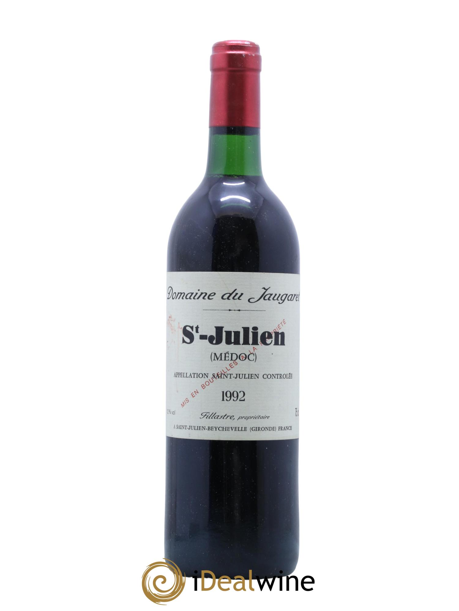 Domaine du Jaugaret 1992 - Lot de 1 bouteille - 0