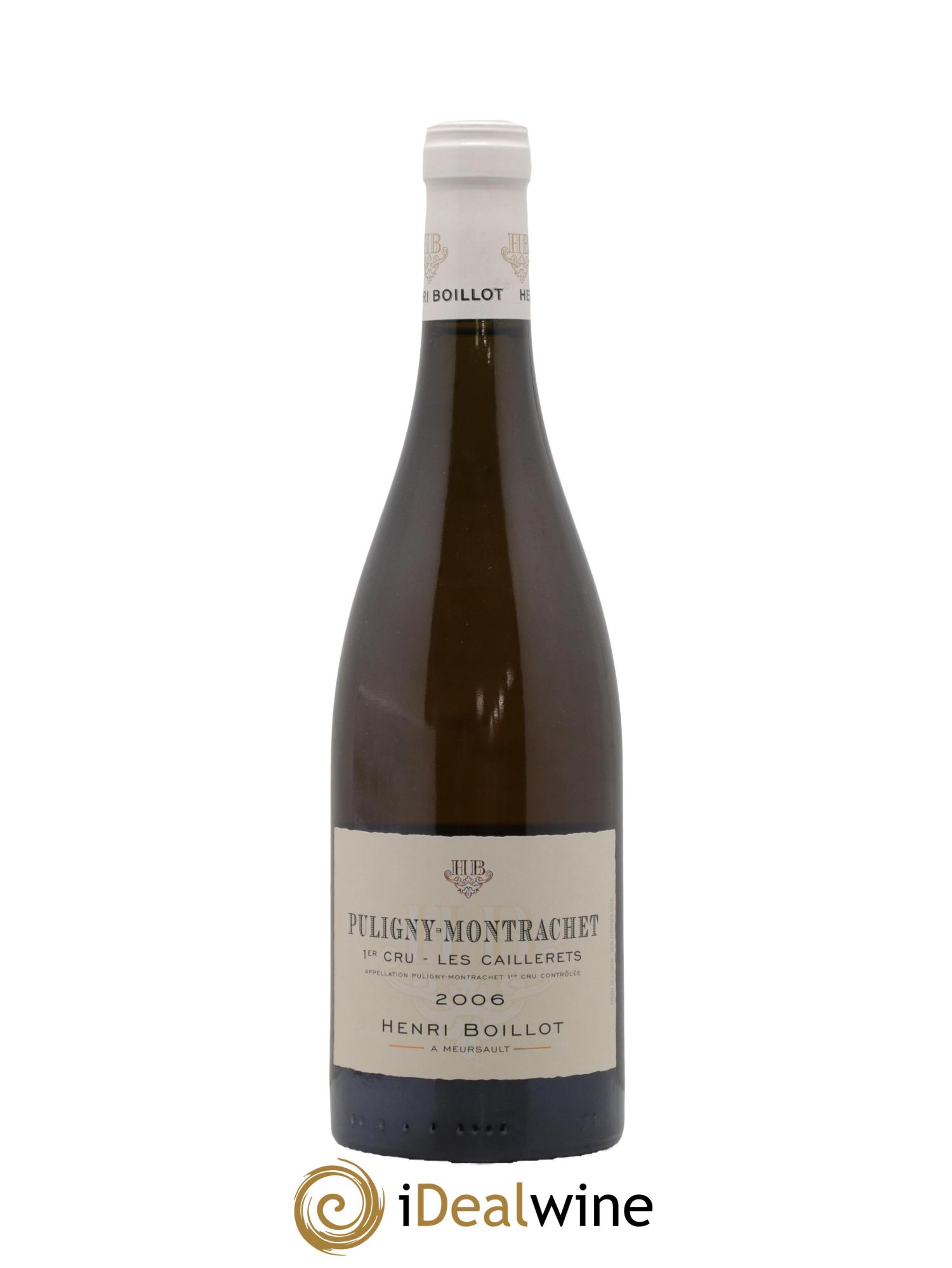 Puligny-Montrachet 1er Cru Les Caillerets Domaine Henri Boillot 2006 - Lot de 1 bouteille - 0