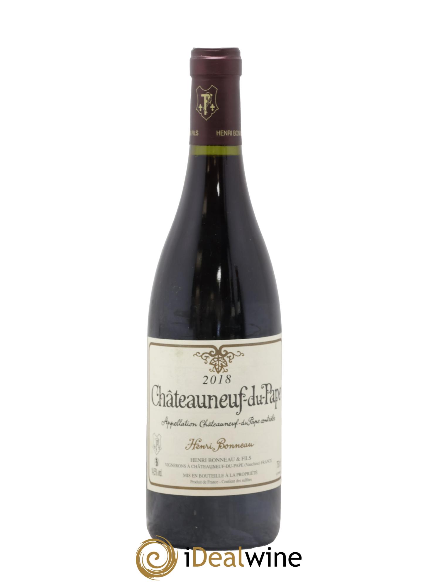 Châteauneuf-du-Pape Henri Bonneau Henri Bonneau & Fils 2018 - Posten von 1 Flasche - 0