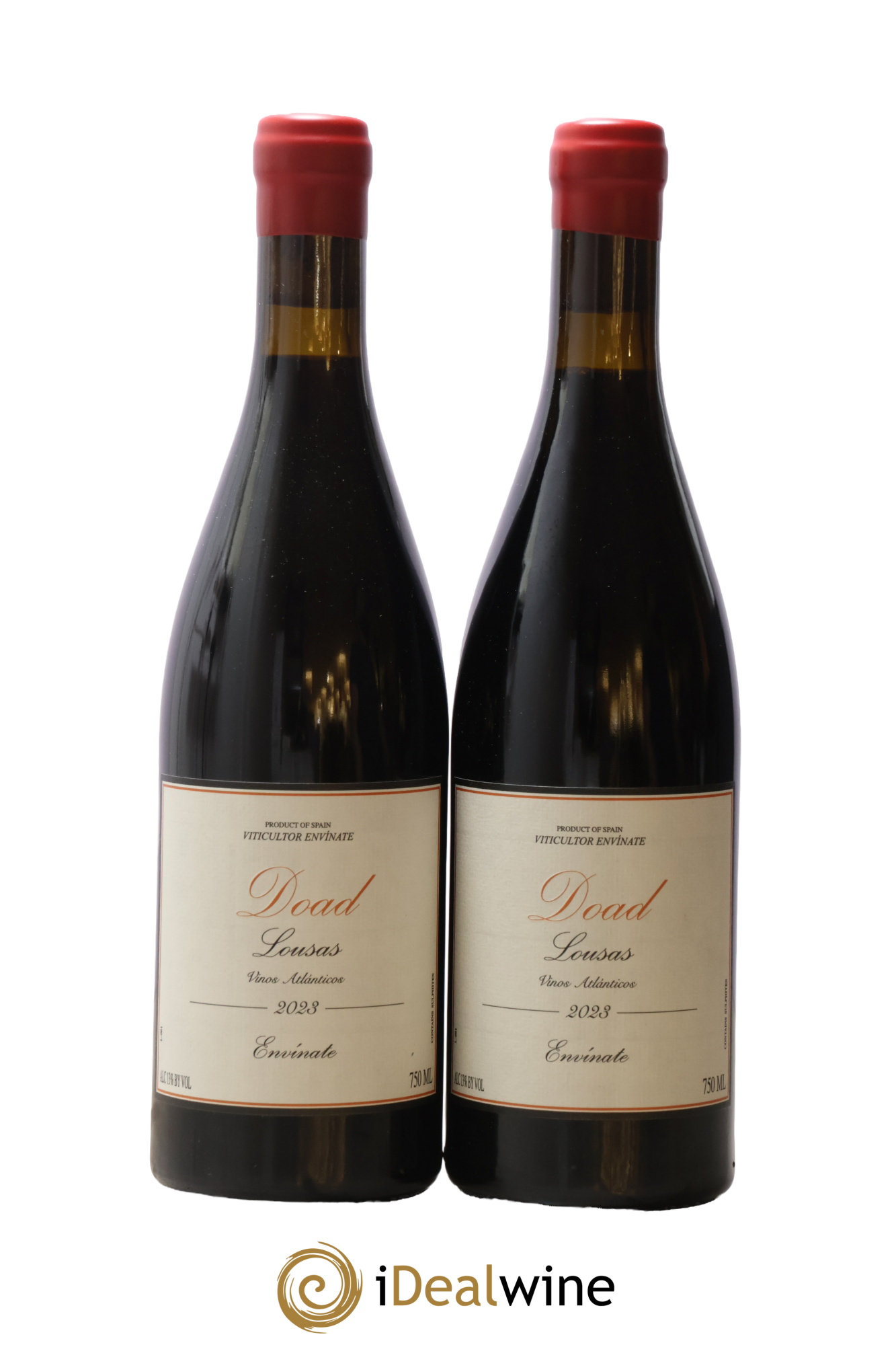 Vinos Atlánticos Lousas Parcela Doad Envinate 2023 - Lot de 2 bouteilles - 0