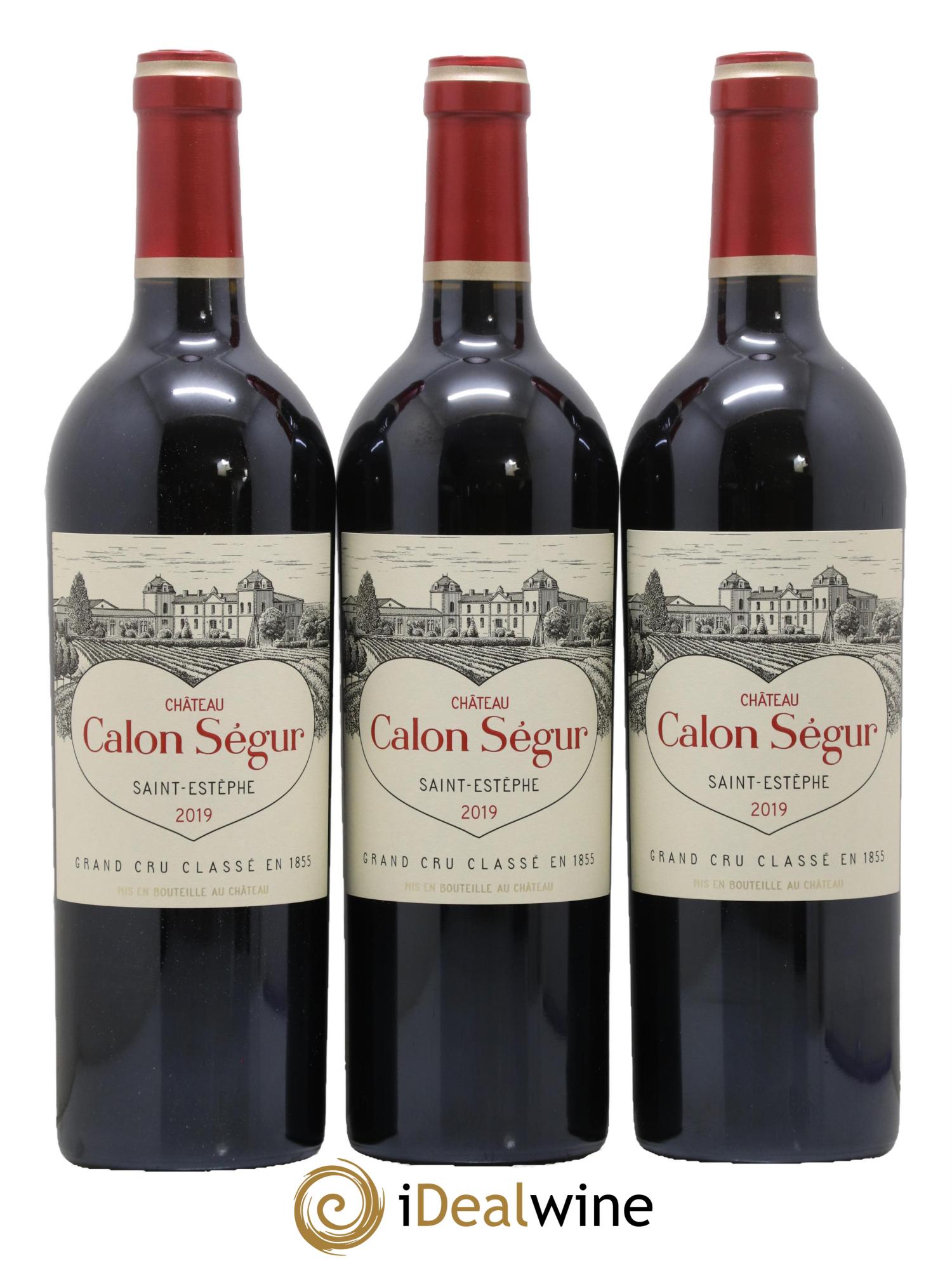 Château Calon Ségur 3ème Grand Cru Classé  2019 - Lot of 6 bottles - 1
