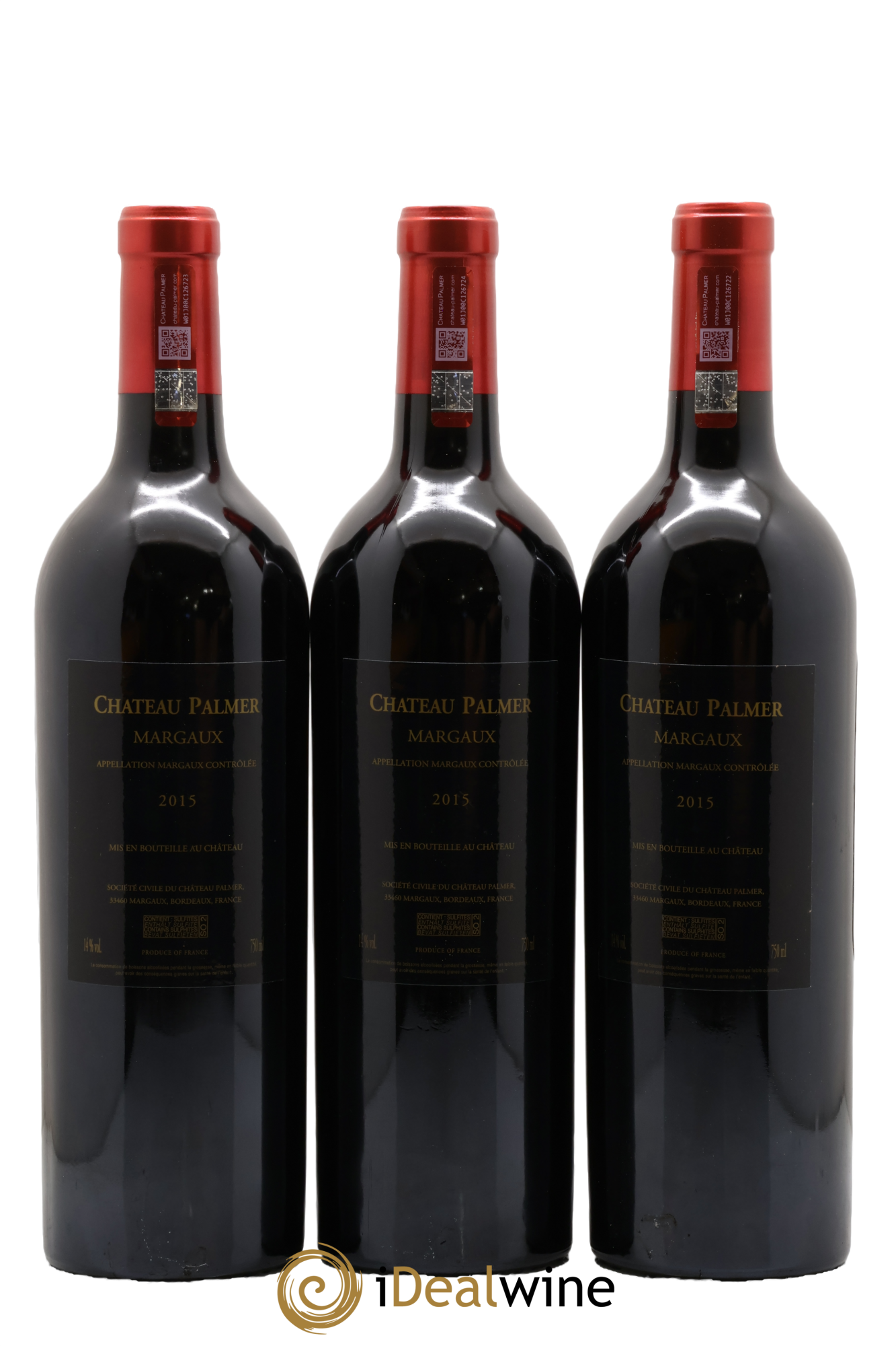 Château Palmer 3ème Grand Cru Classé 2015 - Posten von 6 Flaschen - 4