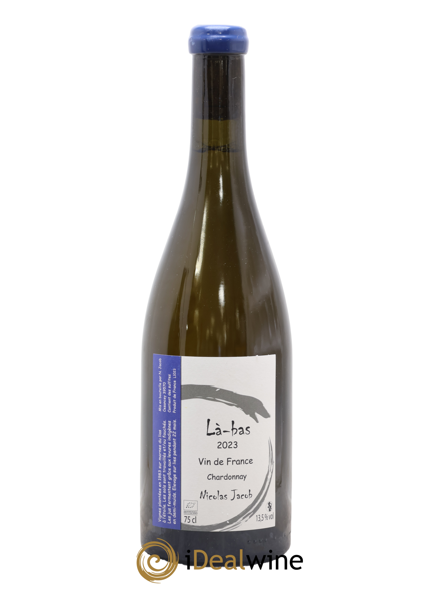 Vin de France Là-Bas Chardonnay Nicolas Jacob 2023 - Lot of 1 bottle - 0