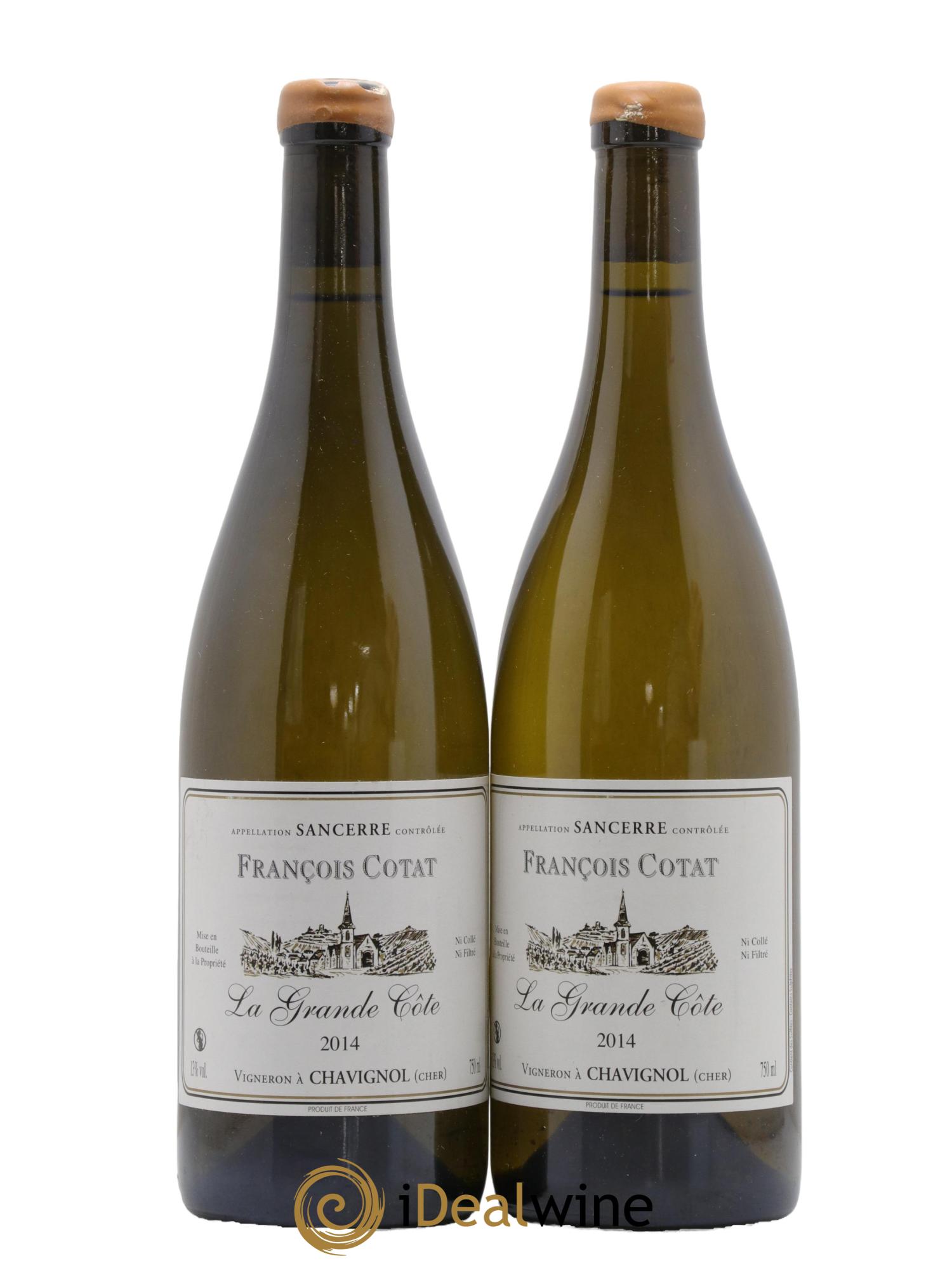 Sancerre La Grande Côte François Cotat 2014 - Lot de 2 bouteilles - 0