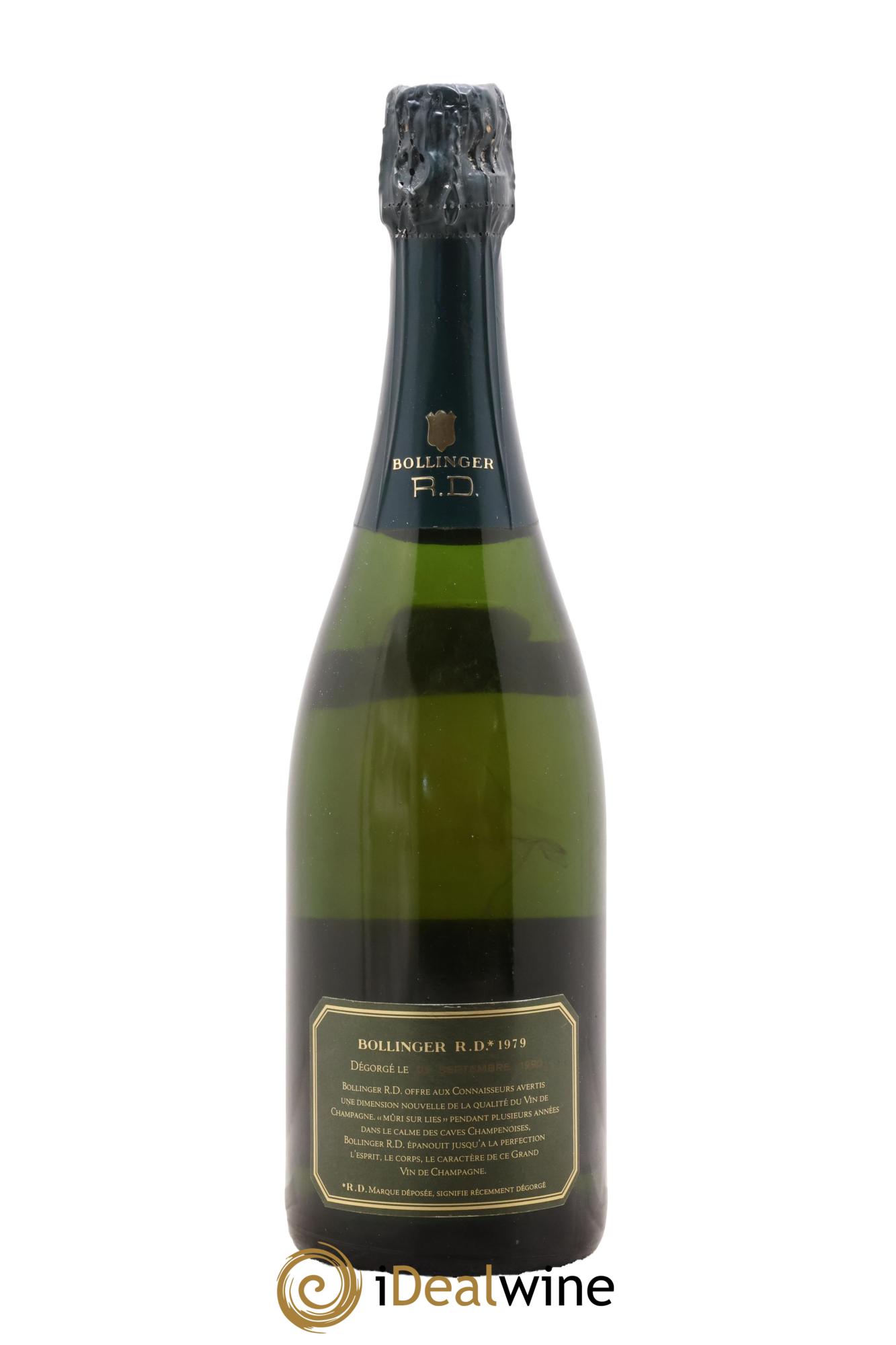 R.D. Extra-Brut Bollinger 1979 - Lot of 1 bottle - 1