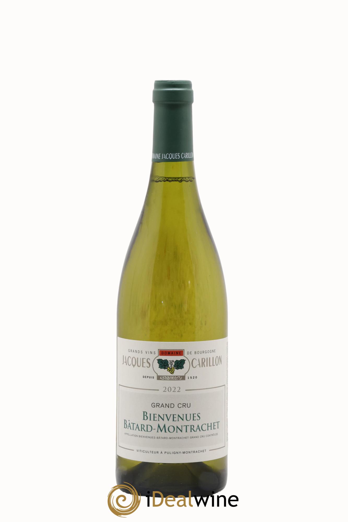Bienvenues-Bâtard-Montrachet Grand Cru Jacques Carillon (Domaine) 2022 - Lot de 1 bouteille - 0