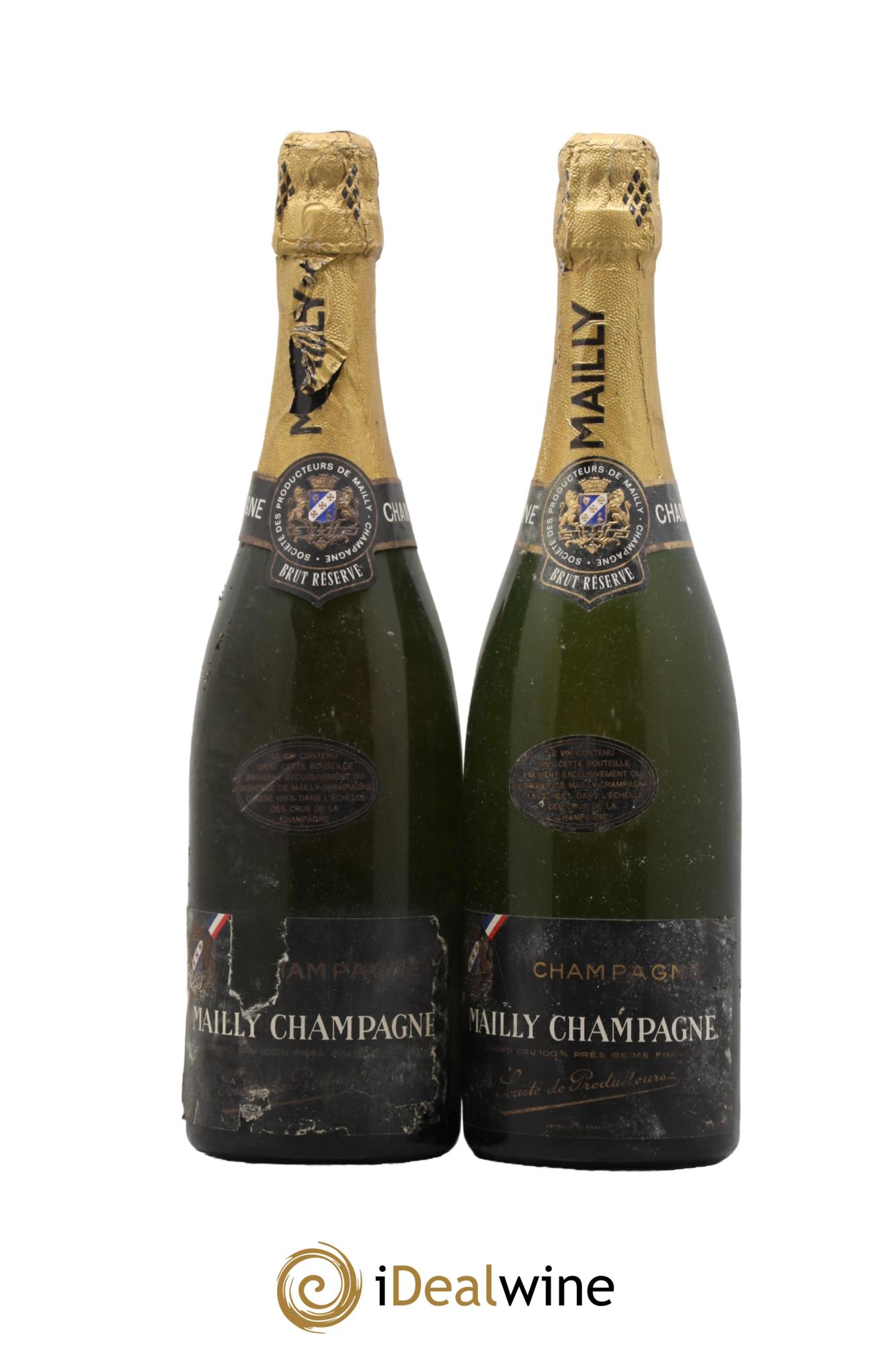 Champagne Grand Cry Mailly - Lot de 2 bouteilles - 0