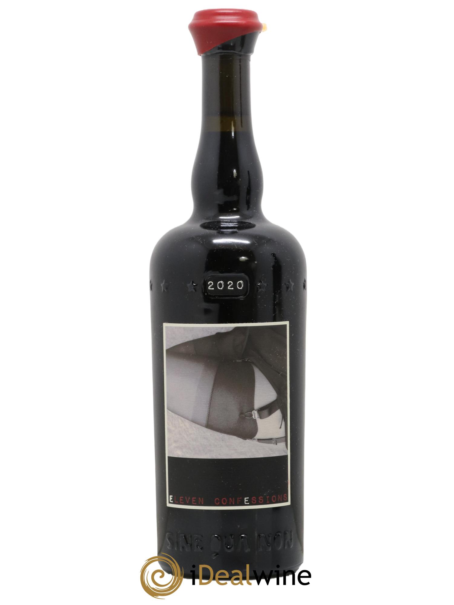 Santa Barbara Sine Qua Non Eleven Confession Syrah E Manfred Krankl 2020 - Lot de 1 bouteille - 0