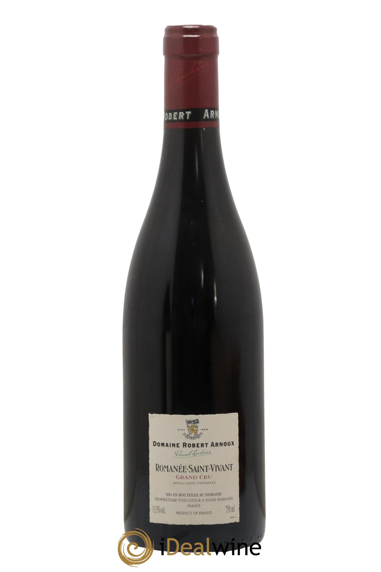 Romanée-Saint-Vivant Grand Cru Arnoux-Lachaux (Domaine) 2002 - Lot de 1 bouteille - 1