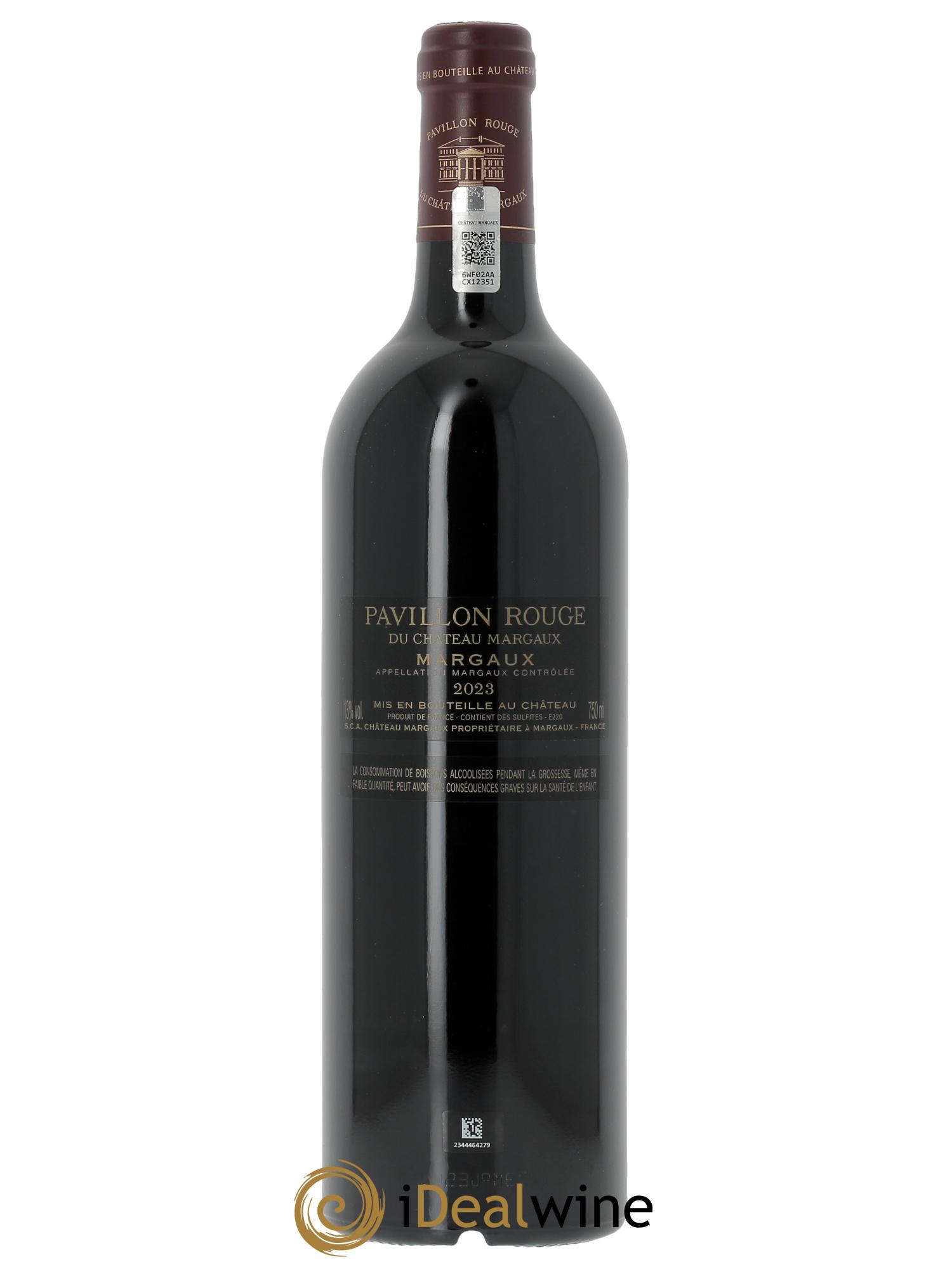 Pavillon Rouge du Château Margaux Second Vin (CBO à partir de 6 bts) 2023 - Lot de 1 bouteille - 1