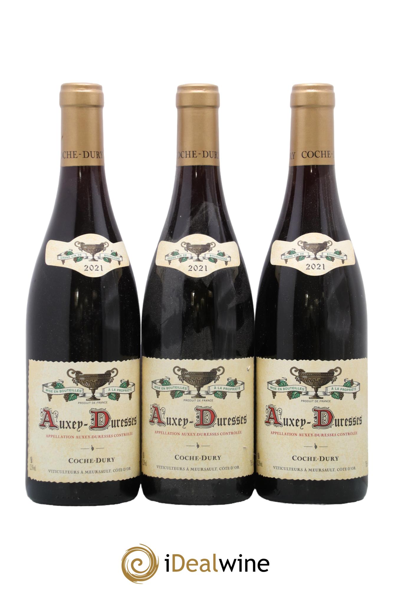 Auxey-Duresses Coche Dury (Domaine) 2021 - Posten von 3 Flaschen - 0
