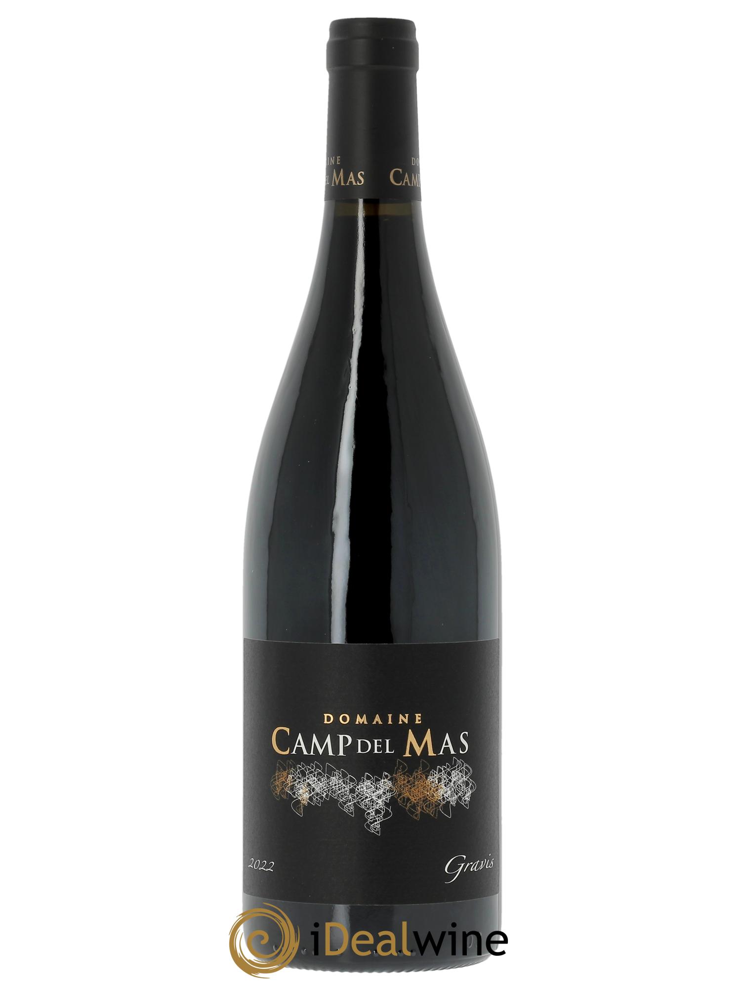 IGP Pays de l'Hérault Gravis Camp Del Mas  2022 - Posten von 1 Flasche - 0