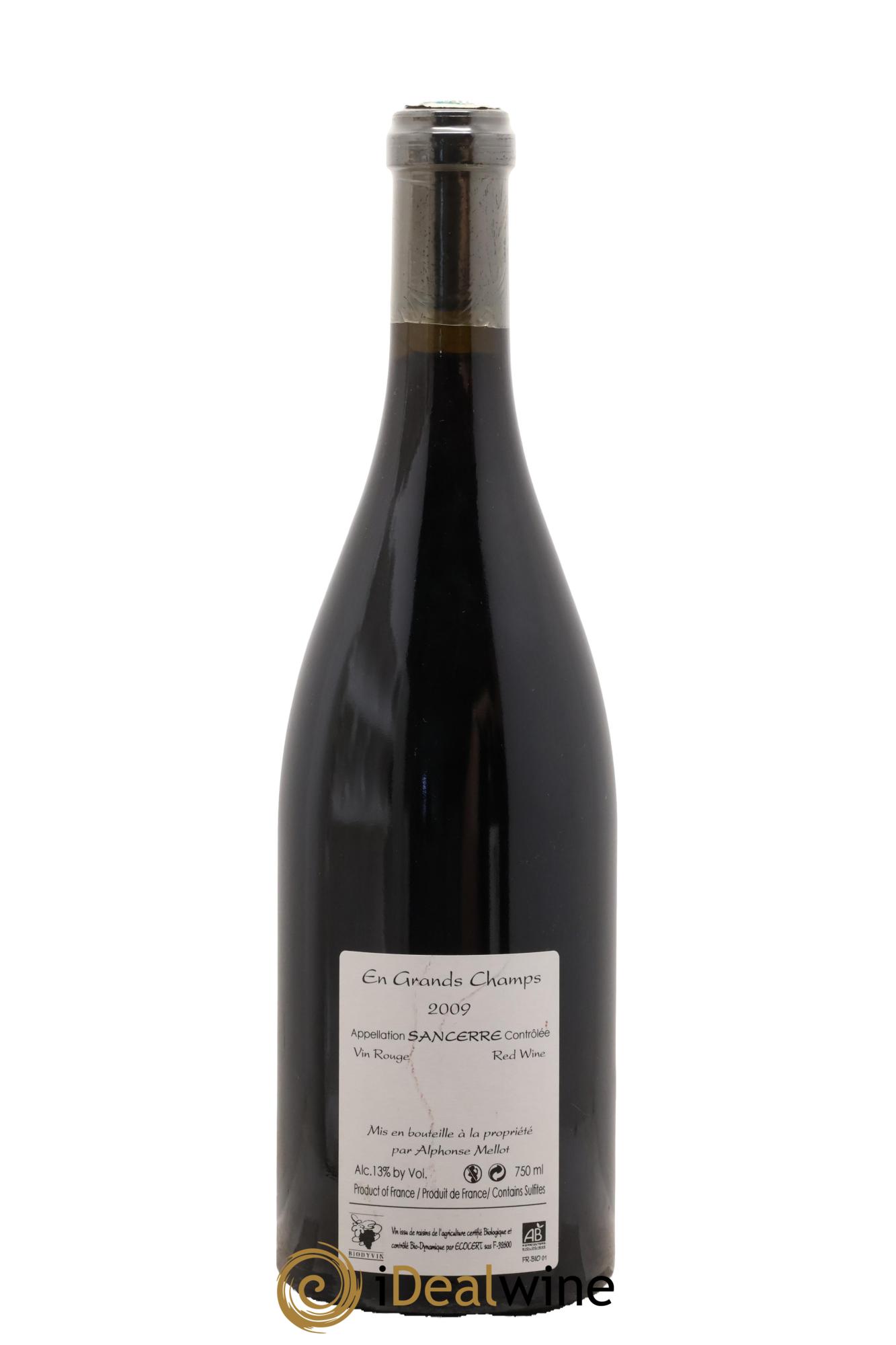 Sancerre En Grands Champs Alphonse Mellot 2009 - Posten von 1 Flasche - 1