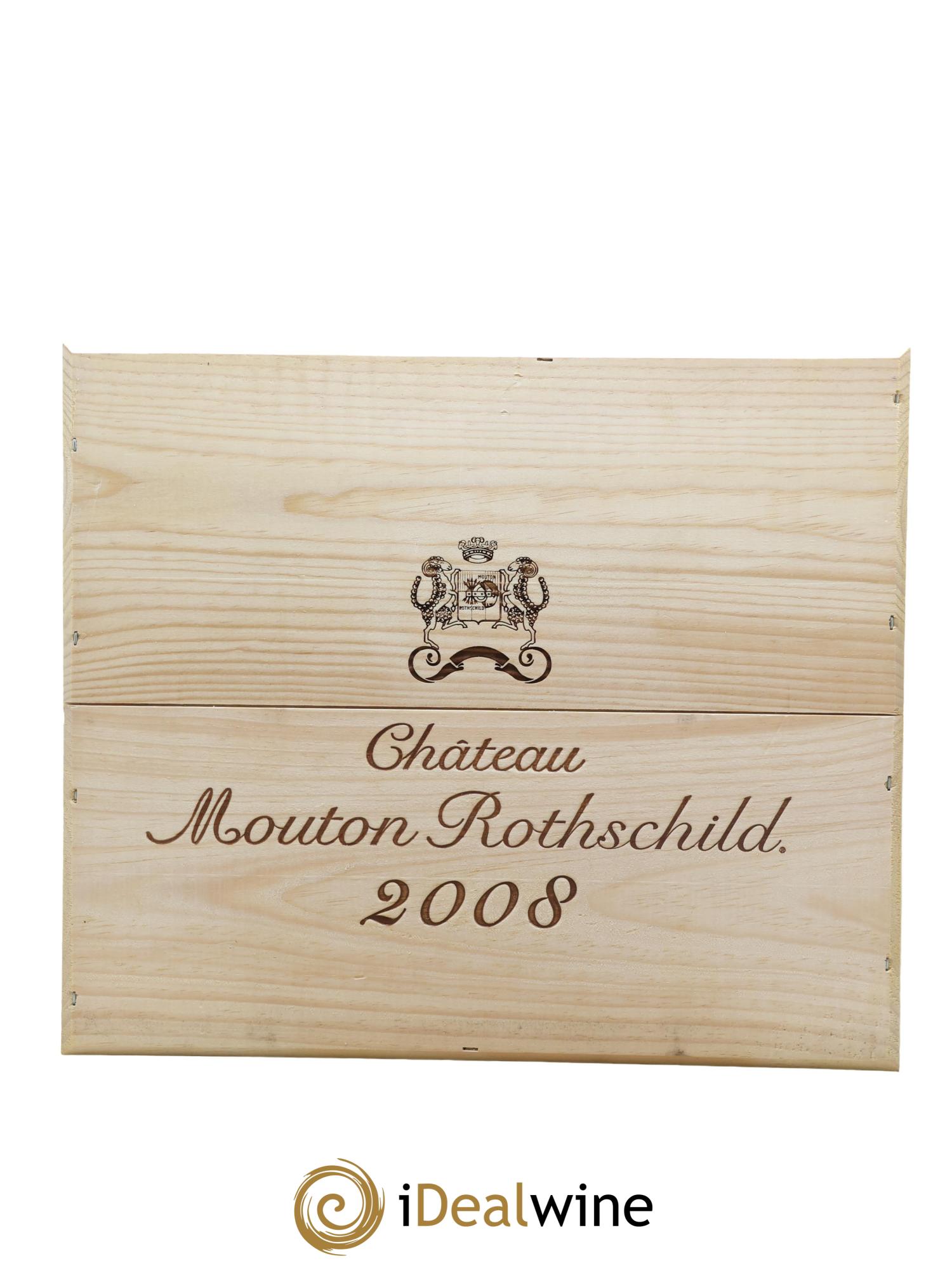 Château Mouton Rothschild 1er Grand Cru Classé 2008 - Lot de 3 bouteilles - 3