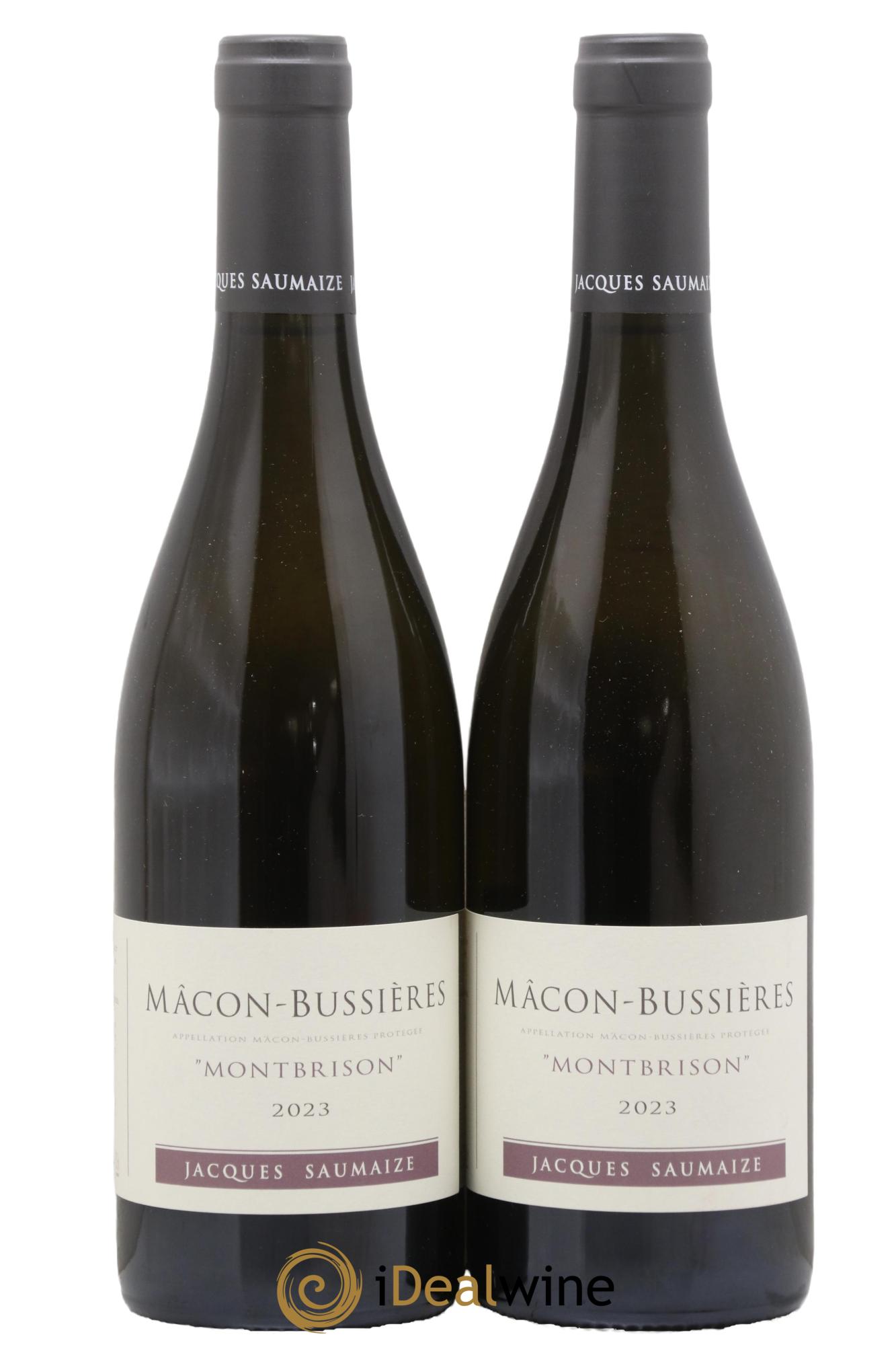 Mâcon-Bussières Montbrison Jacques et Nathalie Saumaize 2023 - Lot de 2 bouteilles - 0