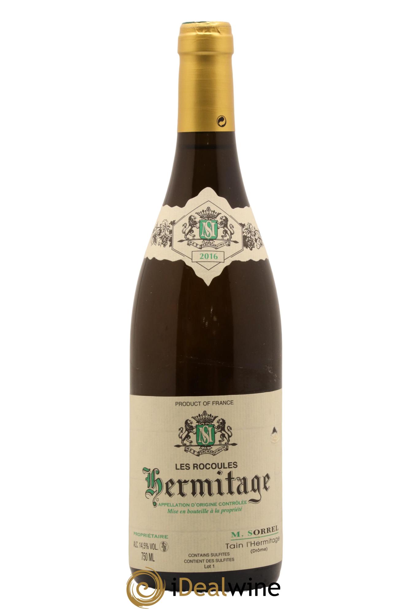Hermitage Les Rocoules Marc Sorrel 2016 - Posten von 1 Flasche - 0