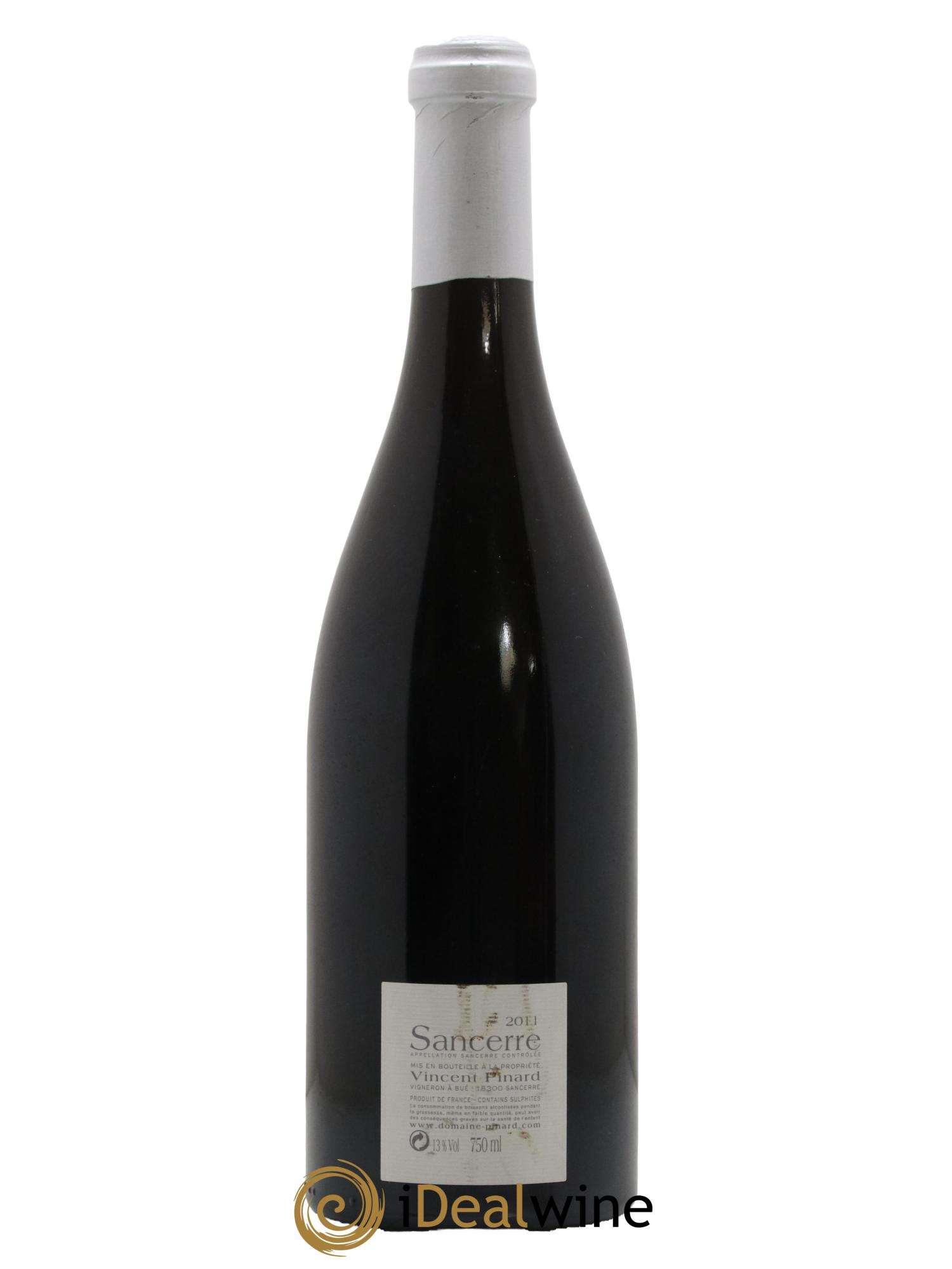 Sancerre Vendanges Entières Vincent Pinard 2011 - Lot de 1 bouteille - 1