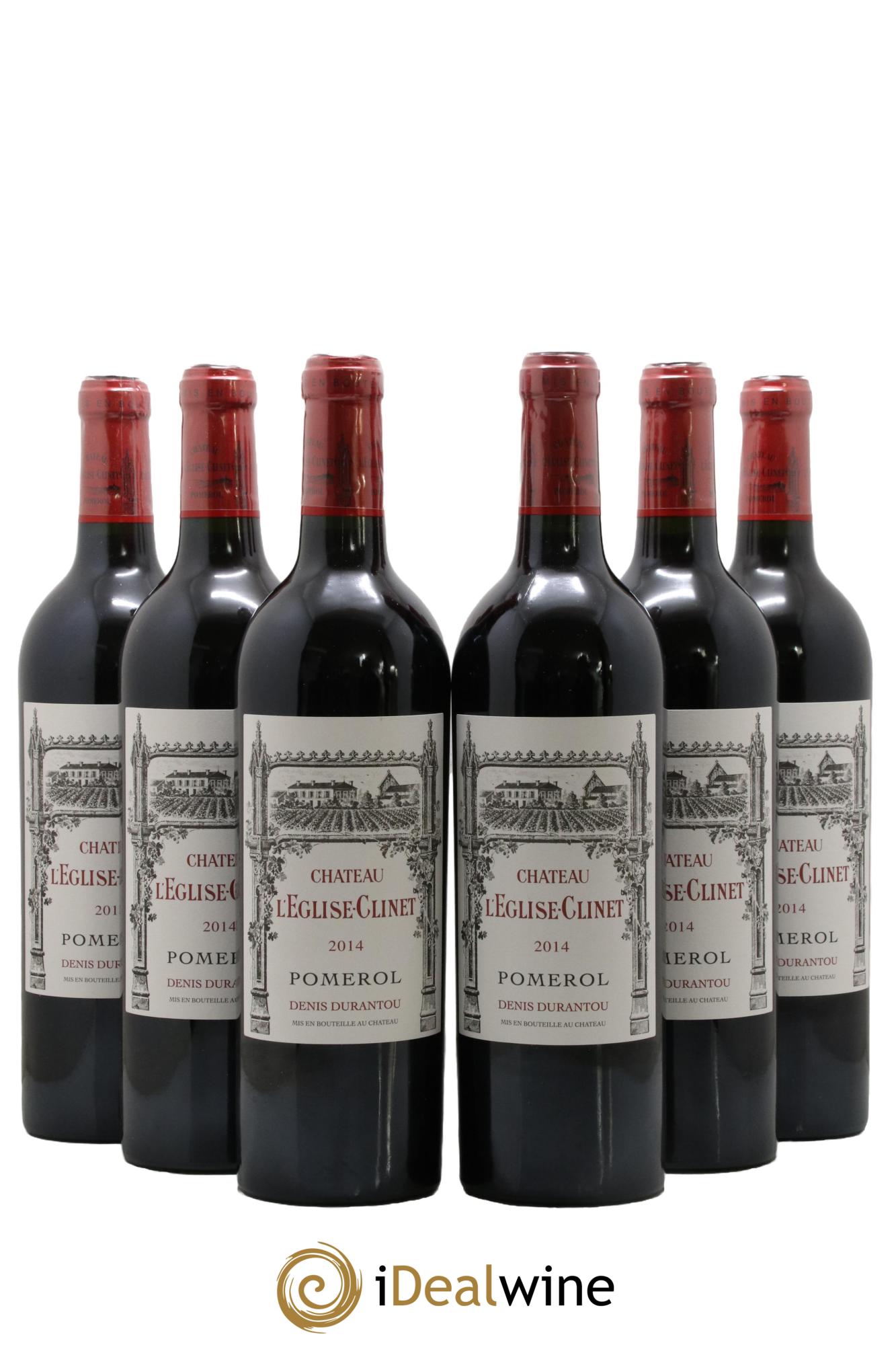 Château l' Église Clinet 2014 - Lot de 6 bouteilles - 0