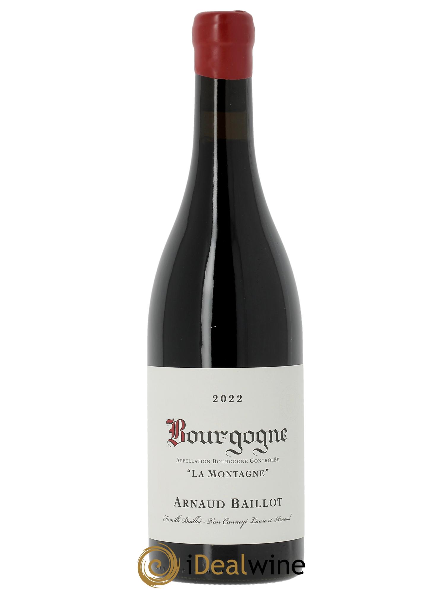 Bourgogne La Montagne Arnaud Baillot  2022 - Lot of 1 bottle - 0